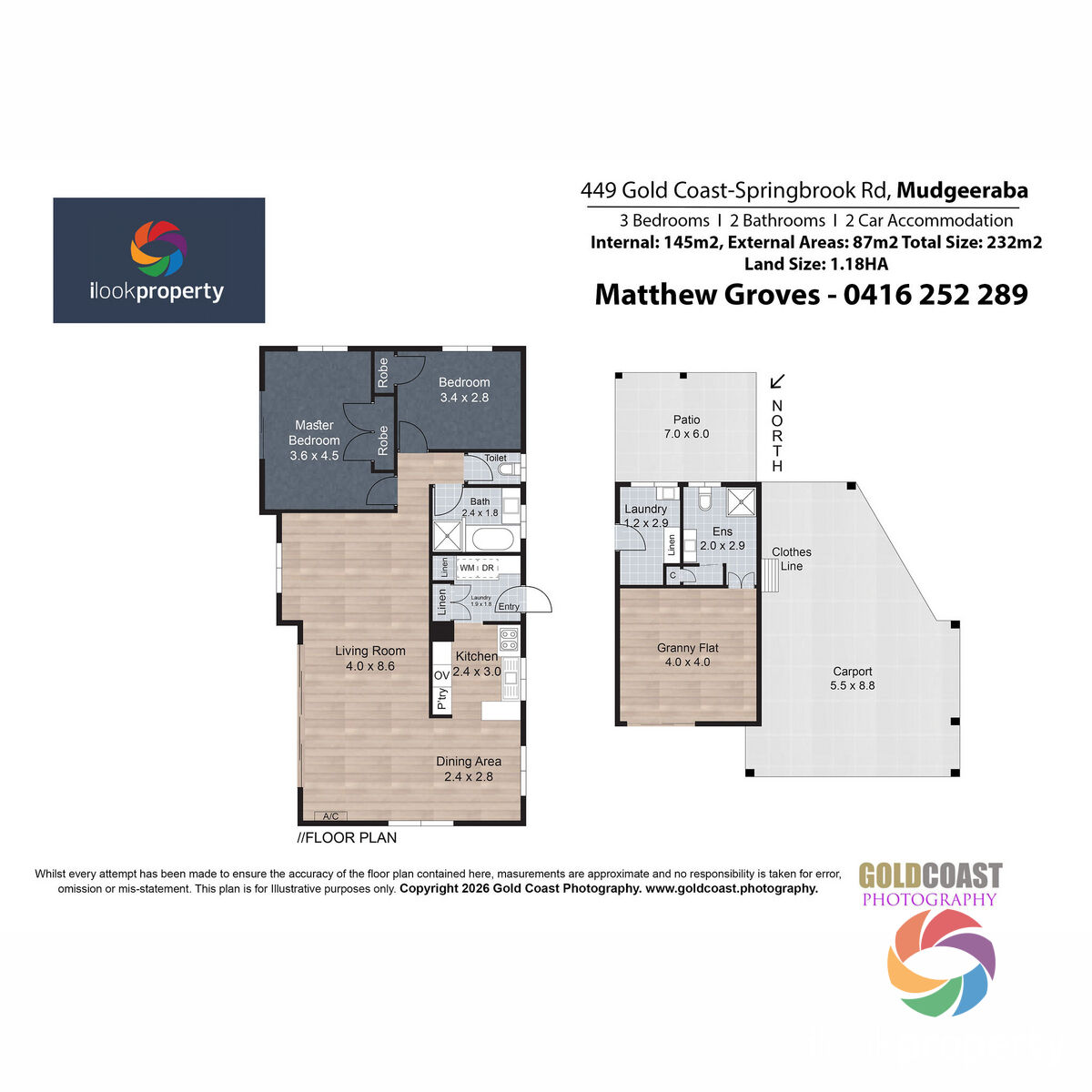 3-bedroom house at 449 Gold Coast Springbrook Road, Mudgeeraba, Qld, 4213, Gold Coast, Queensland