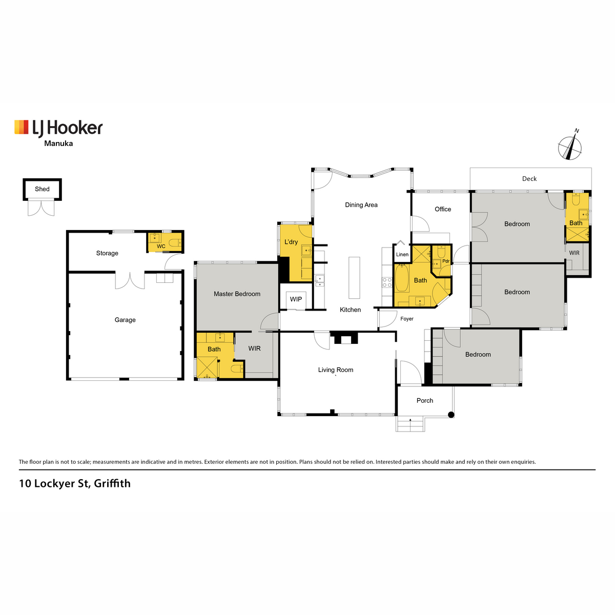 4-bedroom house at 12 Lefroy Street, Griffith, ACT 2603, Unincorporated Act, Australian Capital Territory