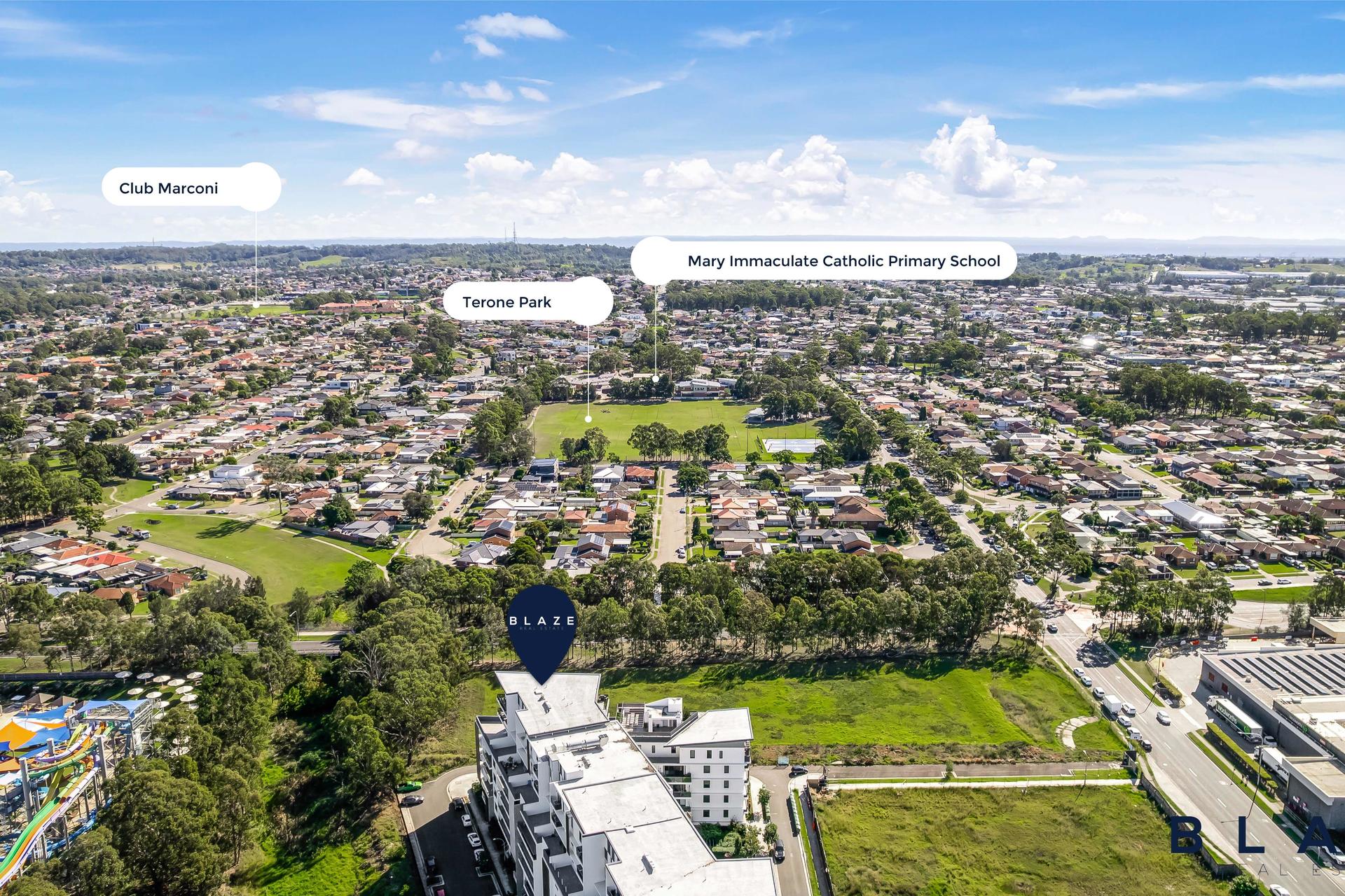 1-bedroom unit at Unit 502 2 Calabria Lane, Prairiewood NSW 2176, Fairfield, New South Wales