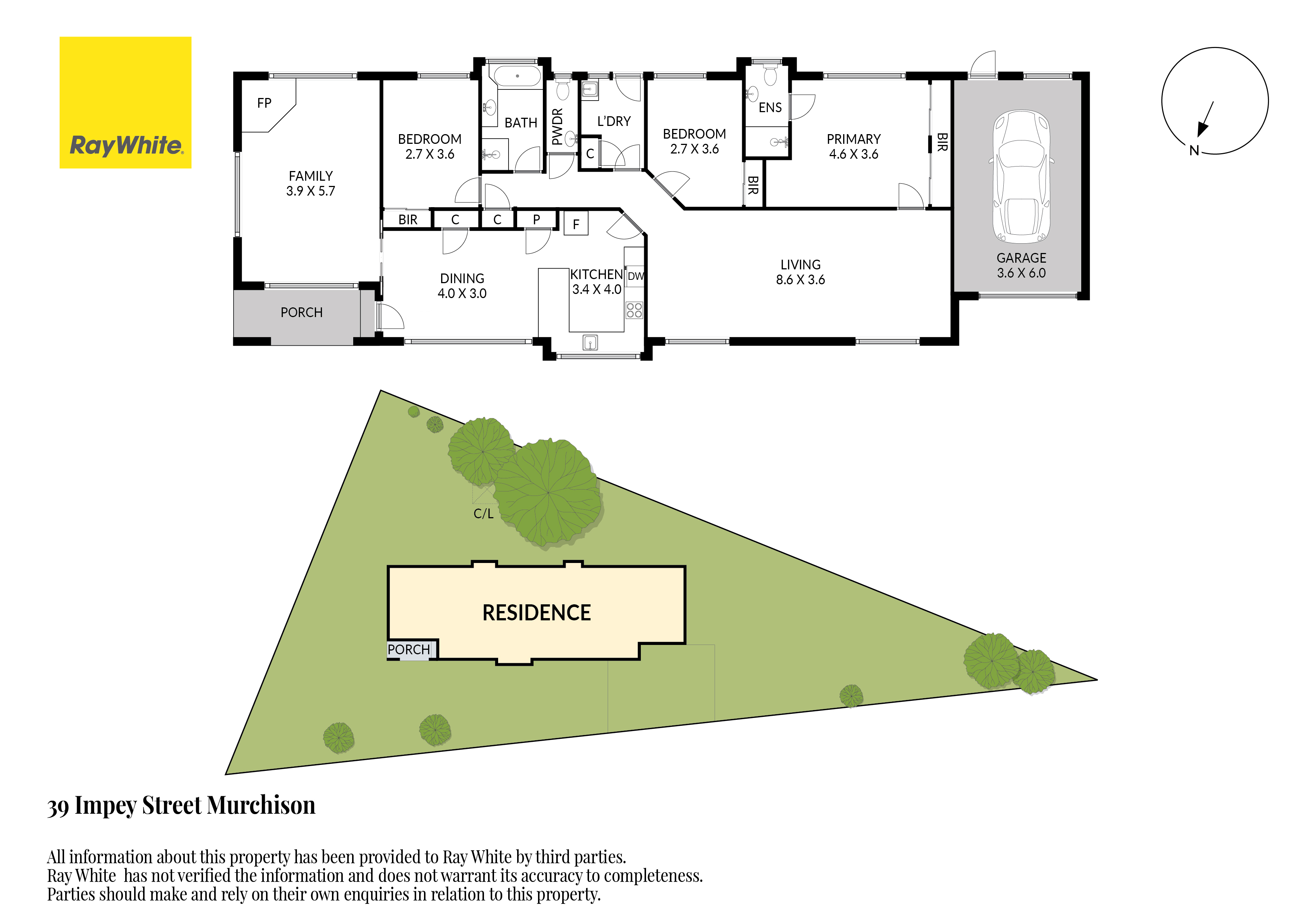 3-bedroom house at 39 IMPEY STREET, Murchison VIC 3610, Greater Shepparton, Victoria