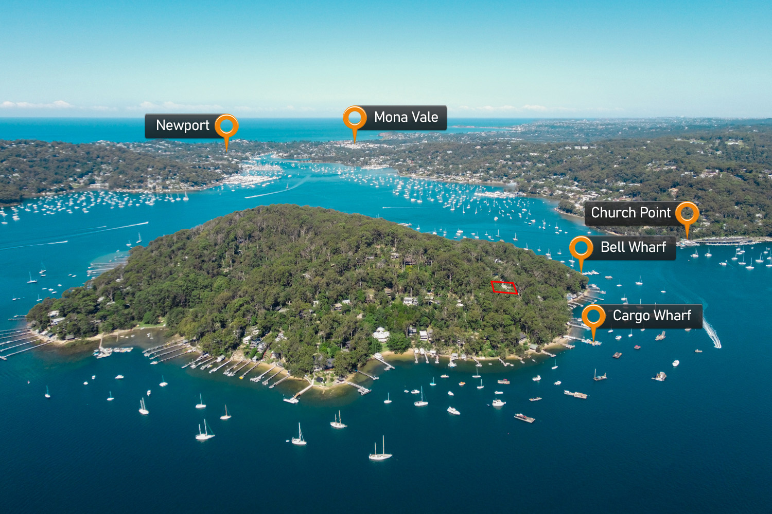 3-bedroom house at 98 Richard Road, Scotland Island, NSW 2105, Northern Beaches, New South Wales