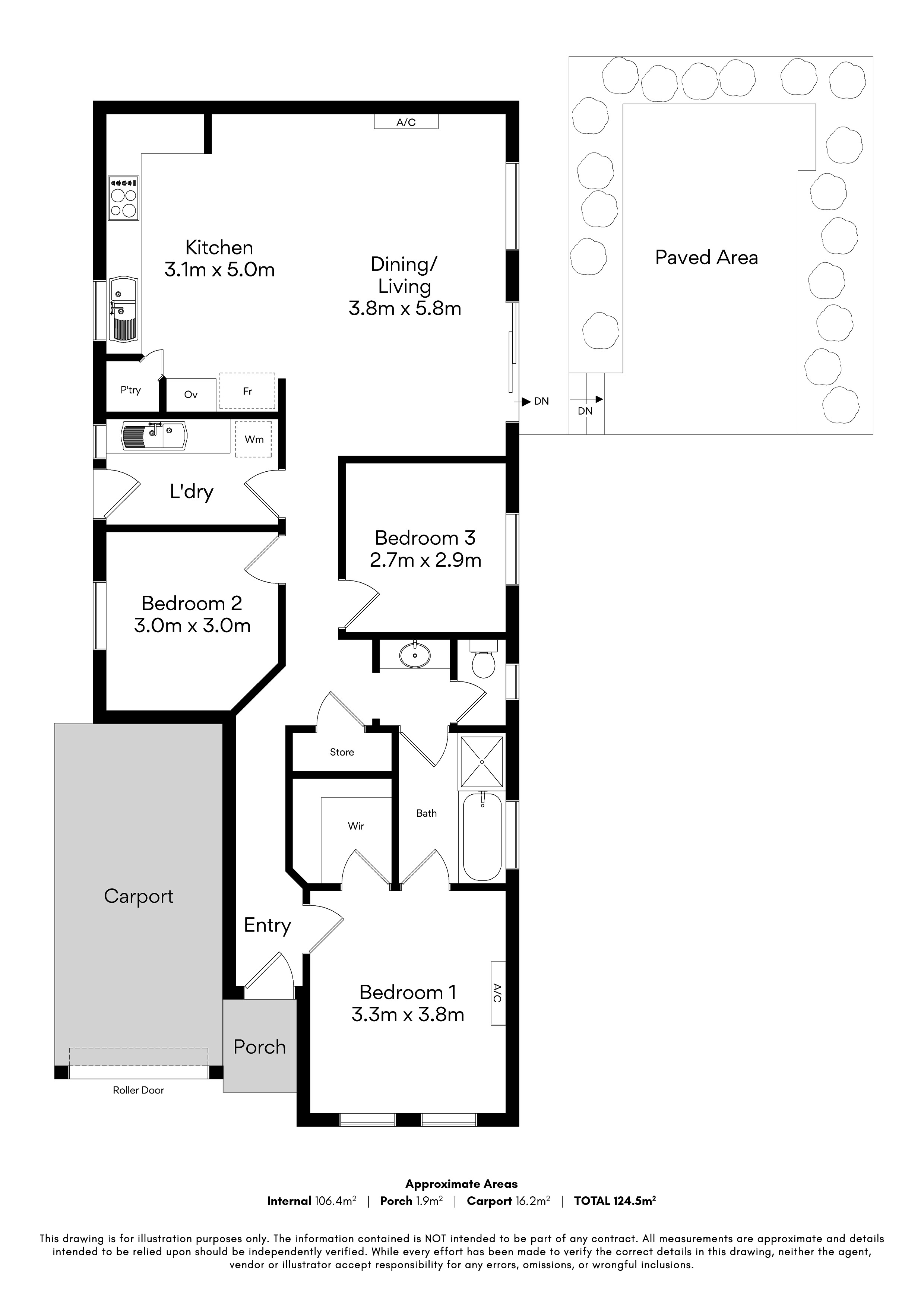 3-bedroom house at 47B Northcote Street, Kilburn, SA 5084, Port Adelaide Enfield, South Australia