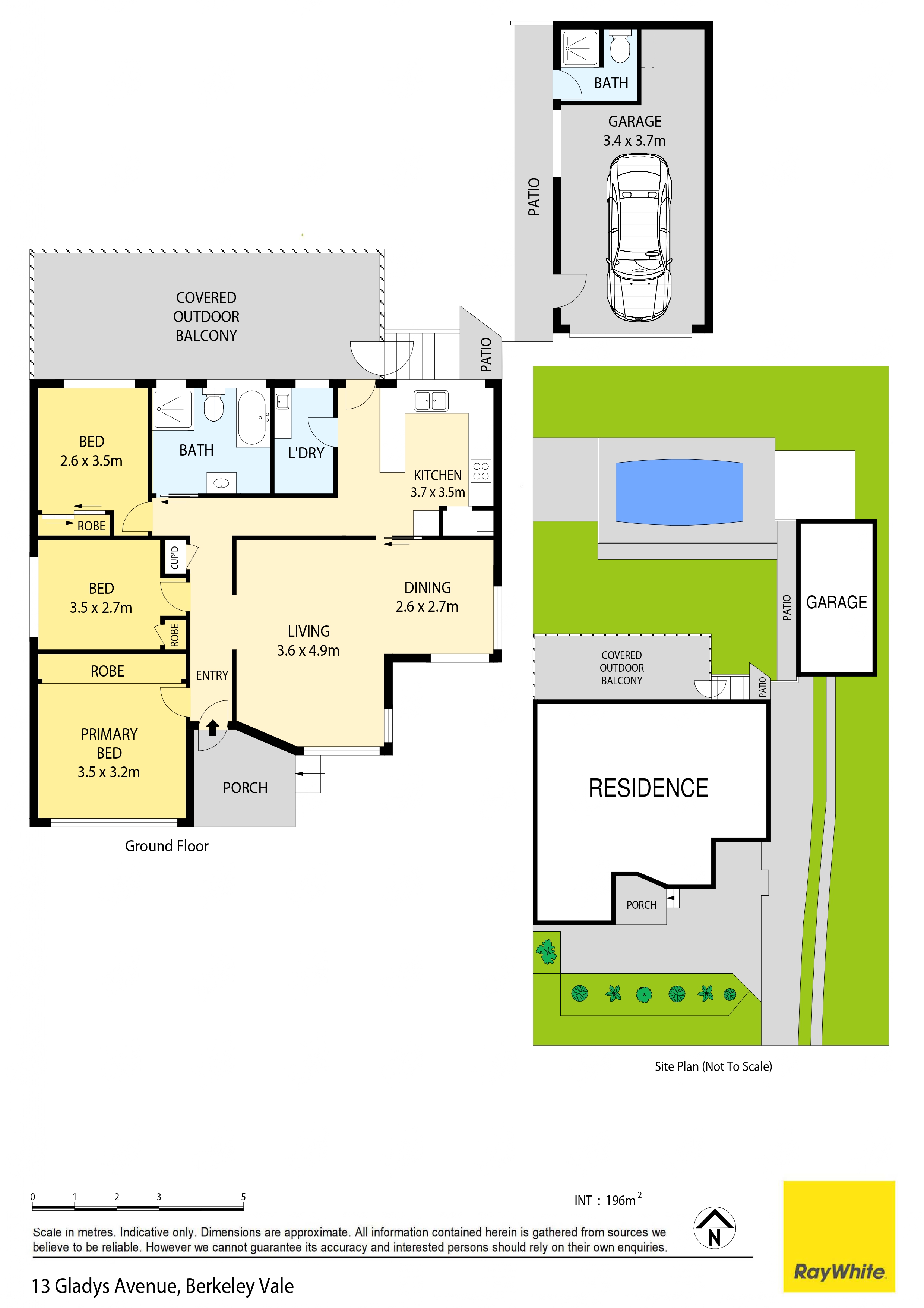 3-bedroom house at 13 Gladys Avenue, Berkeley Vale, NSW 2261, Central Coast (Nsw), New South Wales