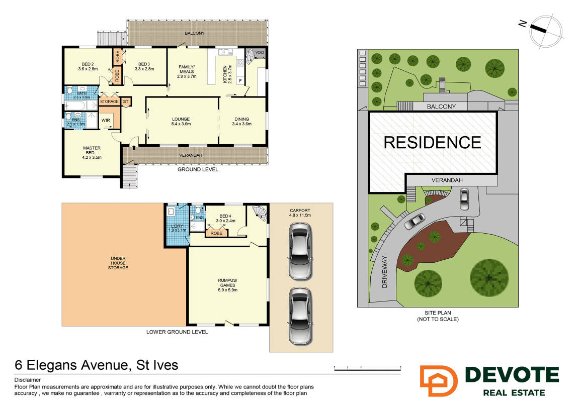 4-bedroom house at 6 Elegans Avenue, St Ives, NSW 2075, Ku-Ring-Gai, New South Wales