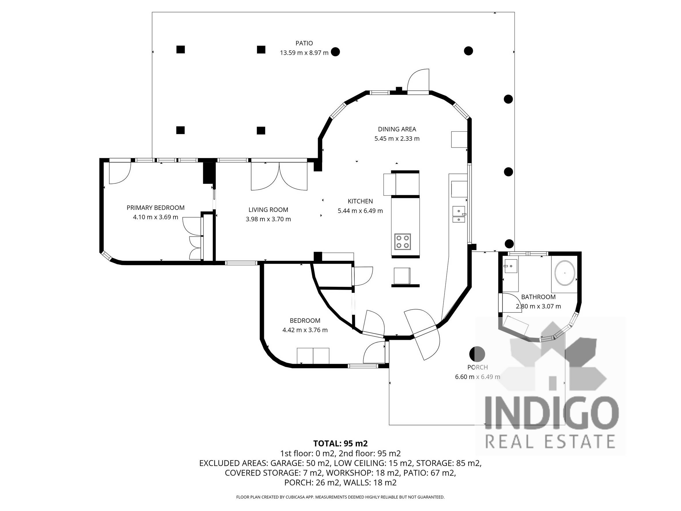 2-bedroom house at THISTLE DEW 1477 WOOLSHED ROAD, BEECHWORTH VIC 3747, Indigo, Victoria