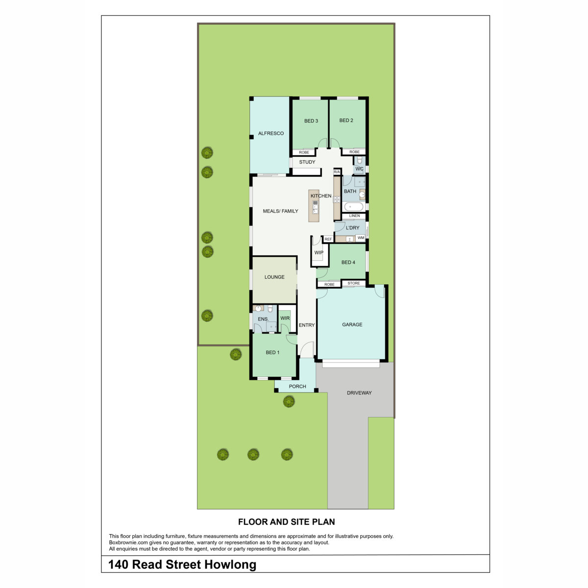 4-bedroom house at 140 READ STREET, Howlong NSW 2643, Federation, New South Wales