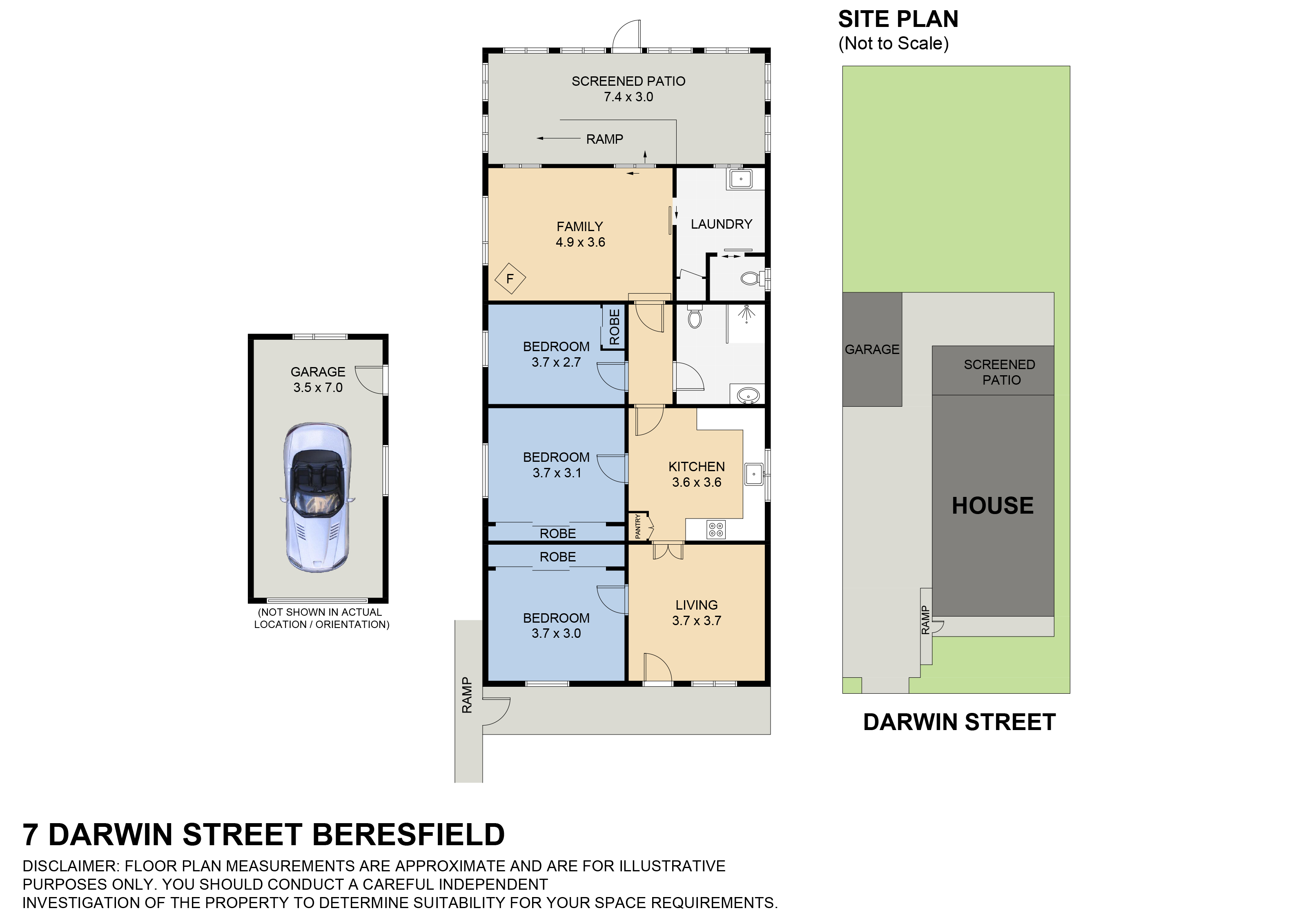 3-bedroom house at 7 DARWIN STREET, Beresfield NSW 2322, Newcastle, New South Wales