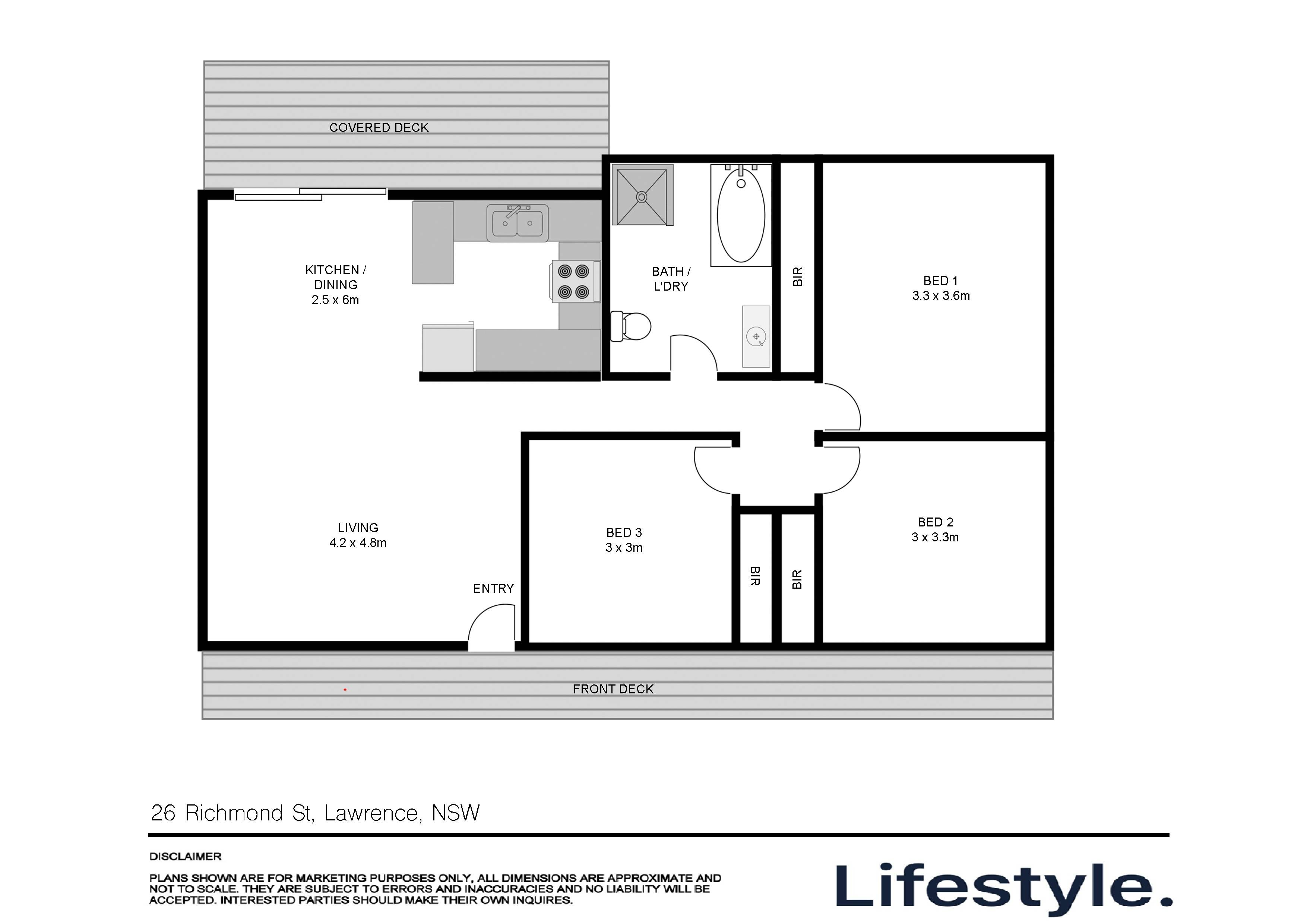 3-bedroom house at 26 RICHMOND STREET, Lawrence NSW 2460, Clarence Valley, New South Wales