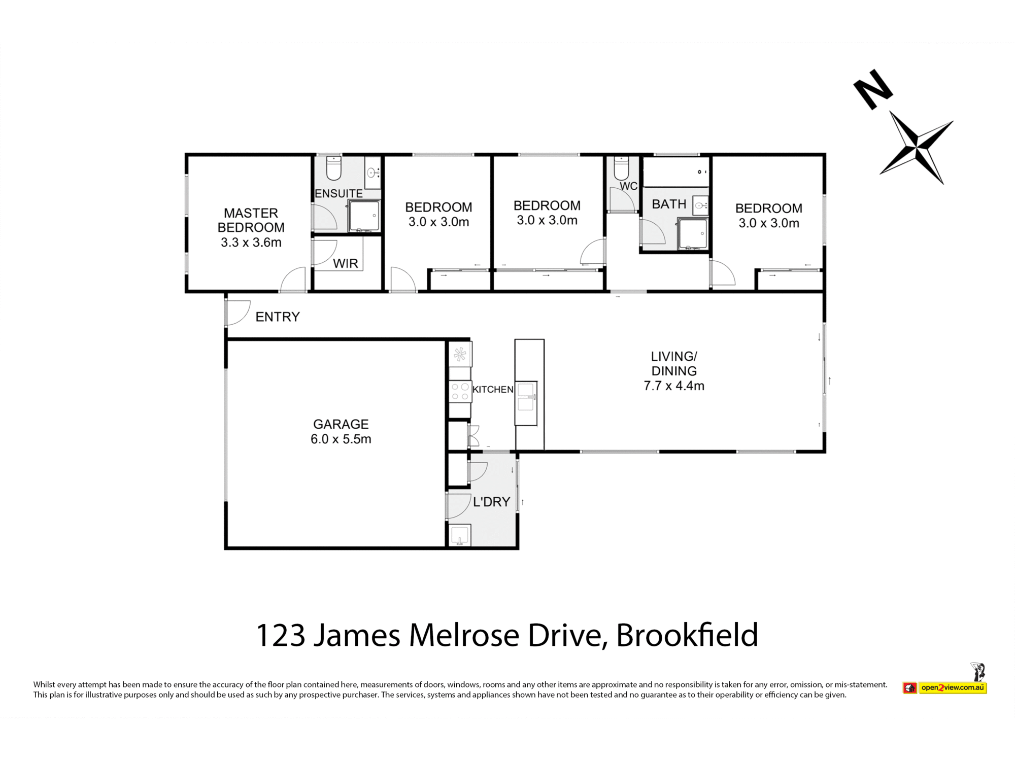 4-bedroom house at 123 JAMES MELROSE DRIVE, Brookfield VIC 3338, Melton, Victoria