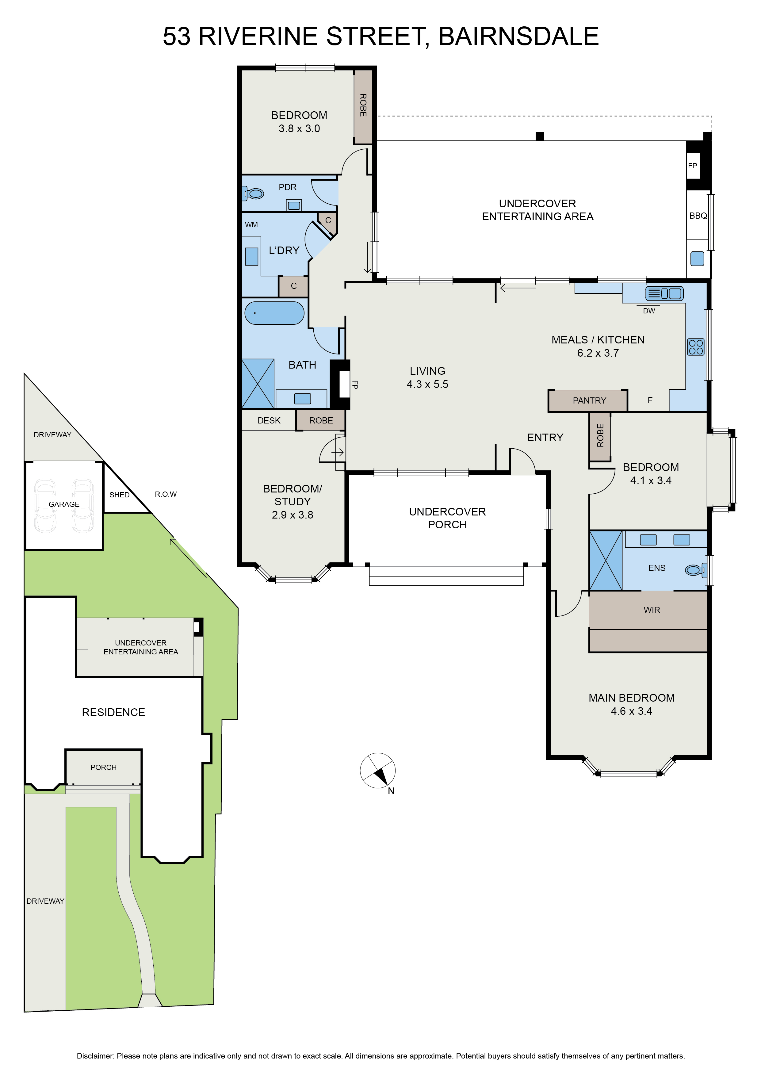 3-bedroom house at 53 Riverine Street, Bairnsdale, VIC 3875, East Gippsland, Victoria