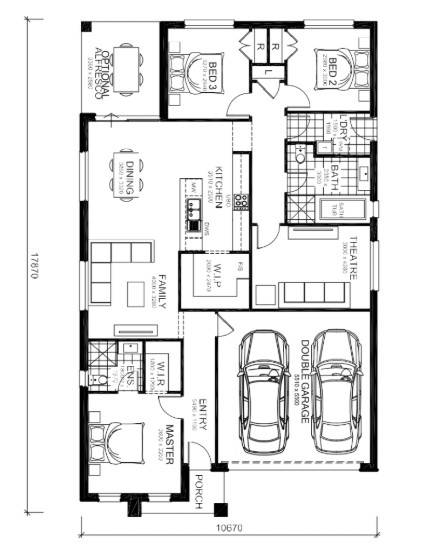 3-bedroom house at Lot 4688-B Proposed Estate Road, Menangle Park, Nsw, 2563, Campbelltown (Nsw), New South Wales
