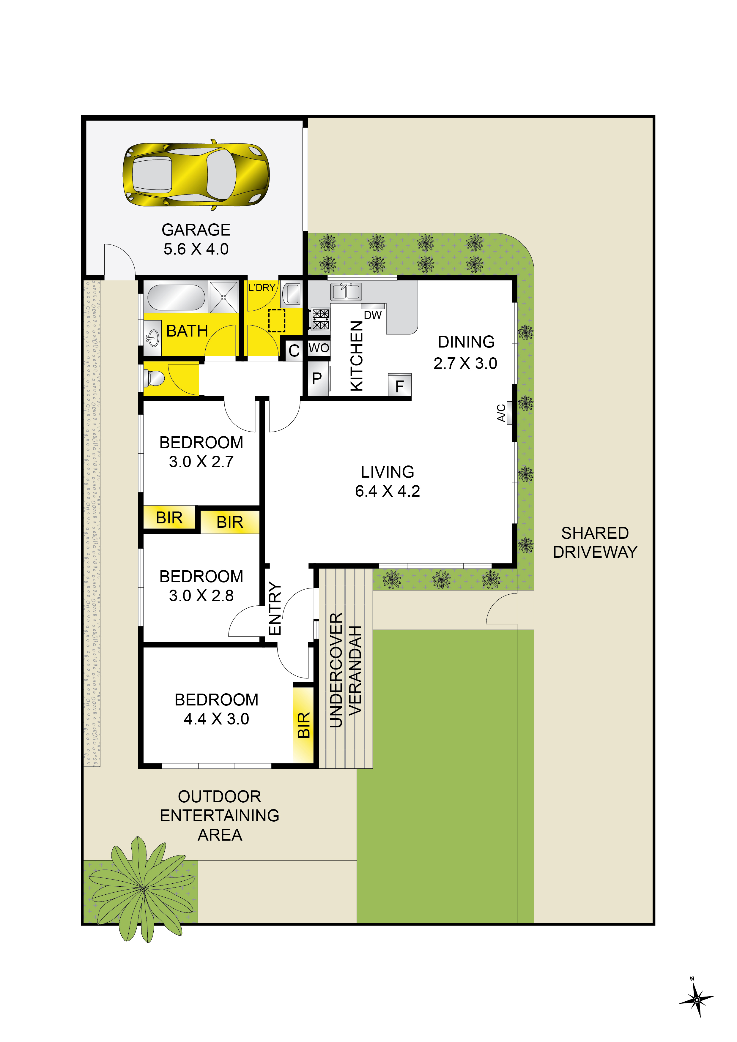 3-bedroom unit at 1 320 ABERDEEN STREET, MANIFOLD HEIGHTS VIC 3218, Greater Geelong, Victoria