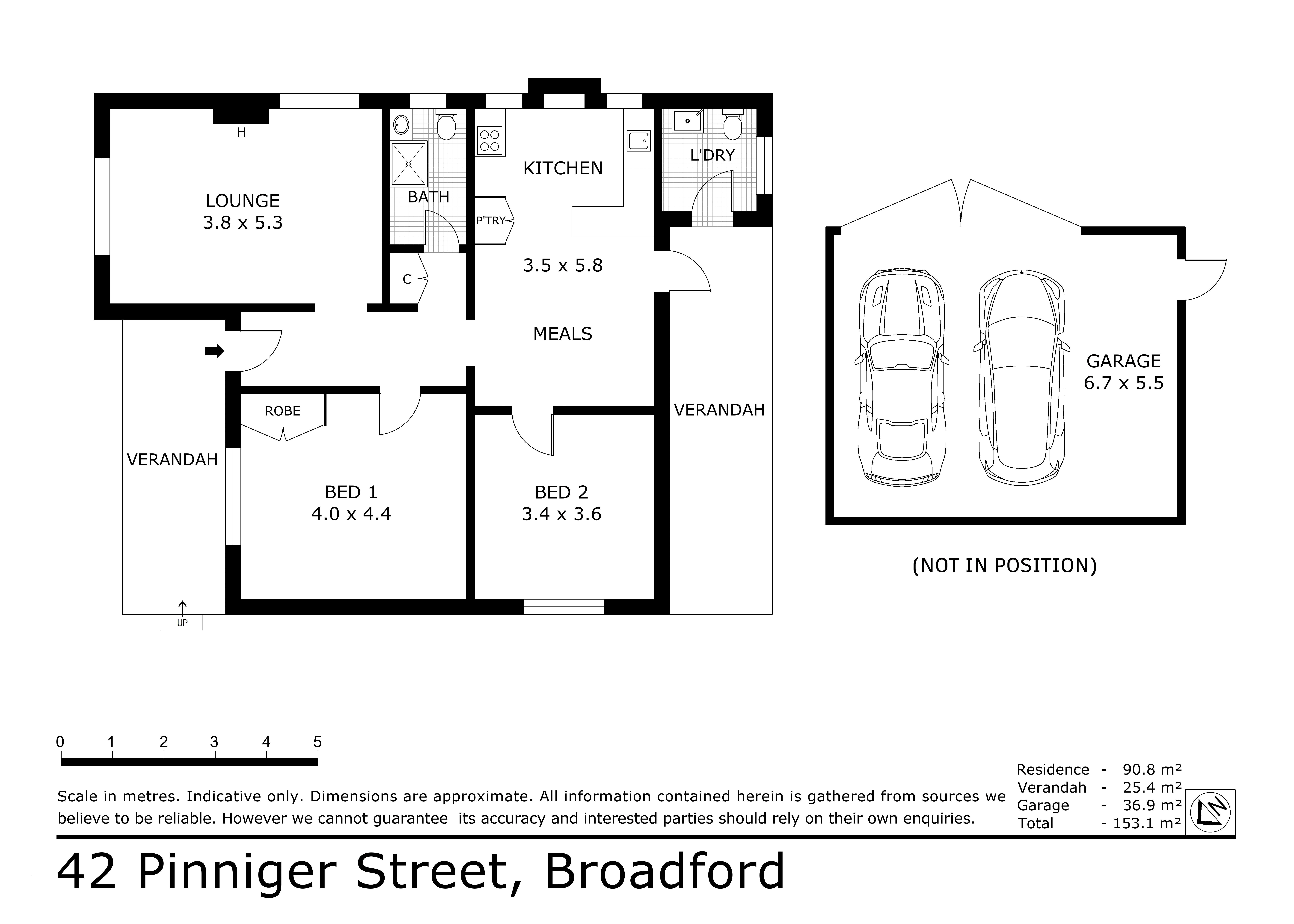 2-bedroom house at 42 Pinniger Street, Broadford, VIC 3658, Mitchell, Victoria