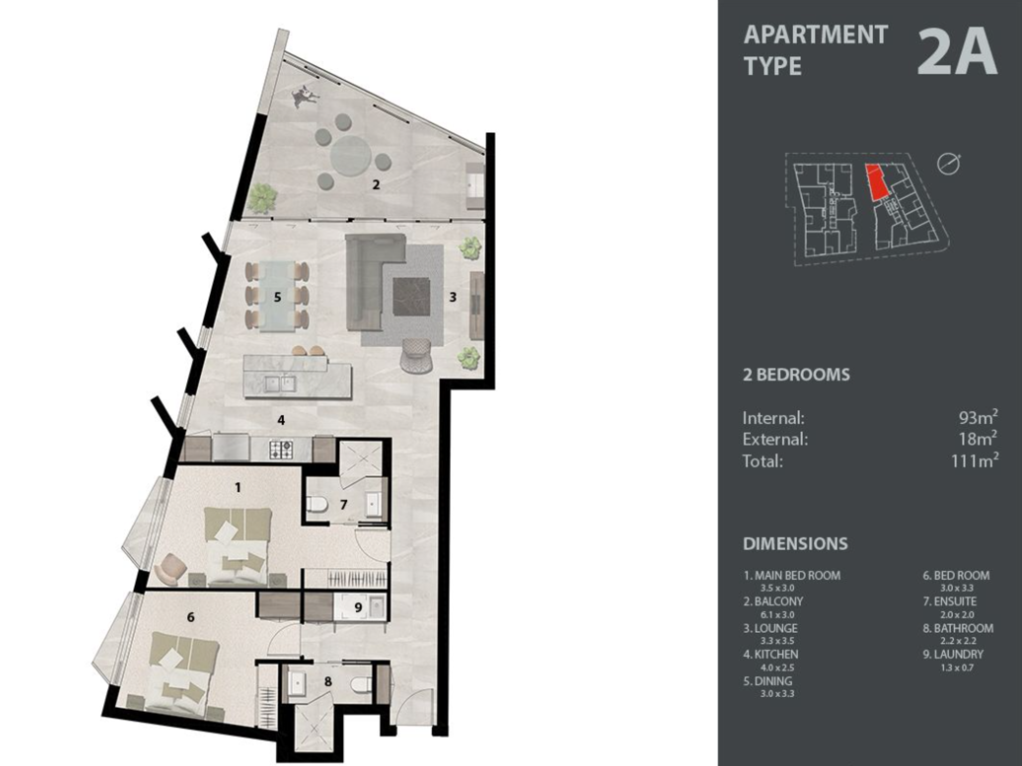 2-bedroom unit at 601/27 Commercial Road, Newstead, QLD 4006, Brisbane, Queensland