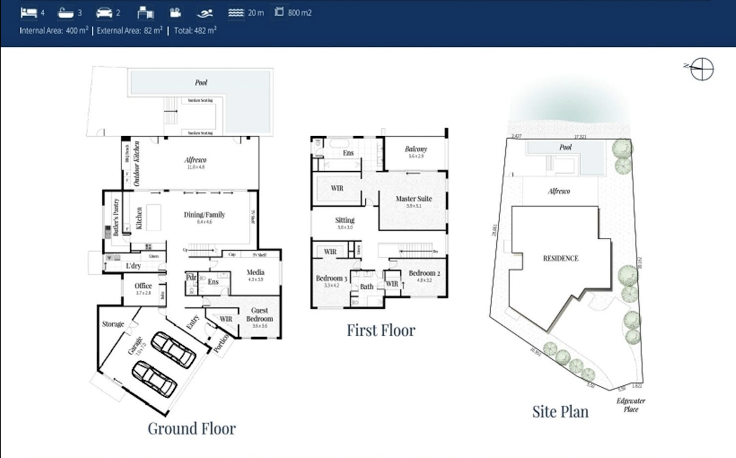 5-bedroom house at 4 Edgewater Place, Helensvale, QLD 4212, Gold Coast, Queensland