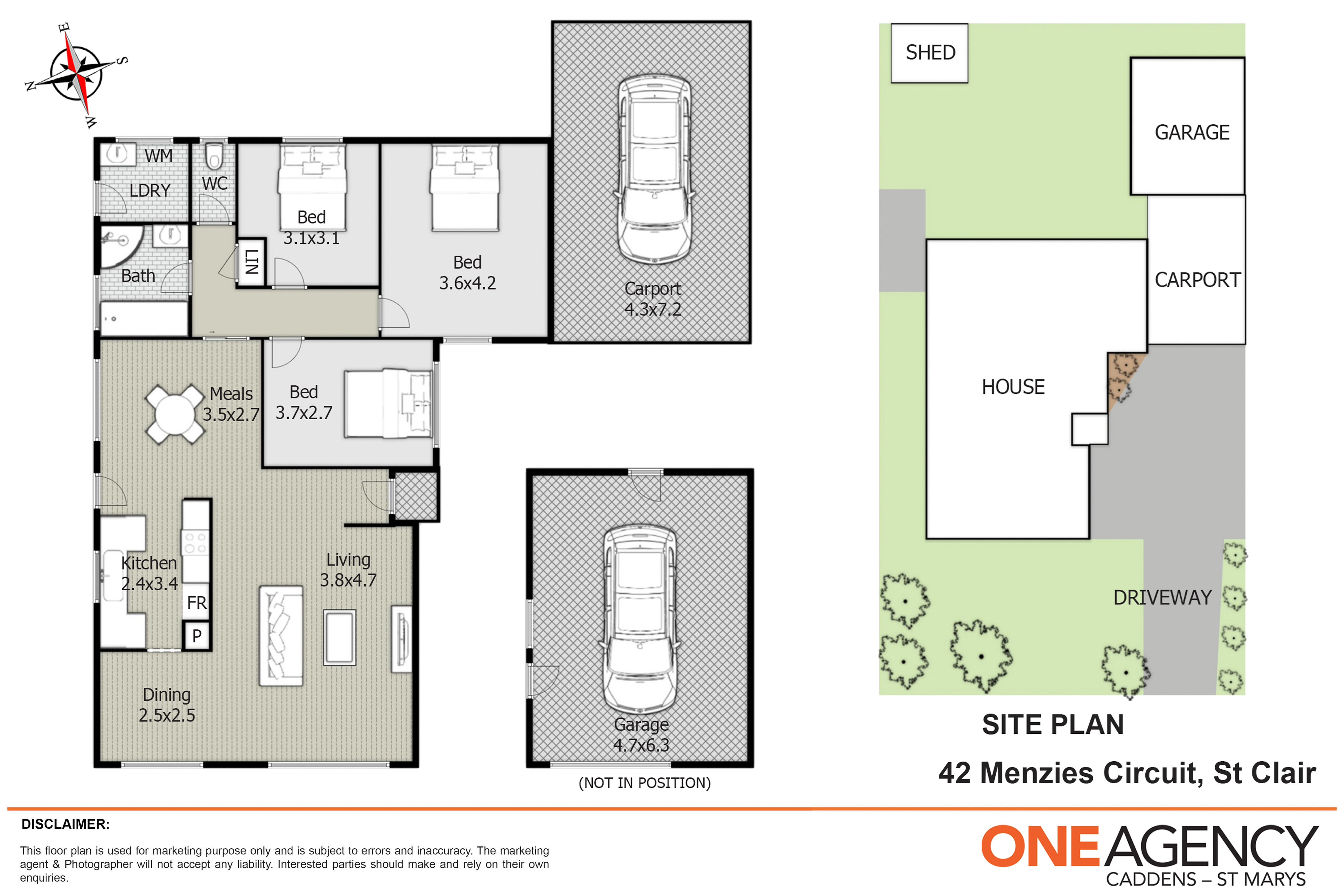 3-bedroom house at 42 Menzies Circuit, St Clair, NSW 2759, Penrith, New South Wales