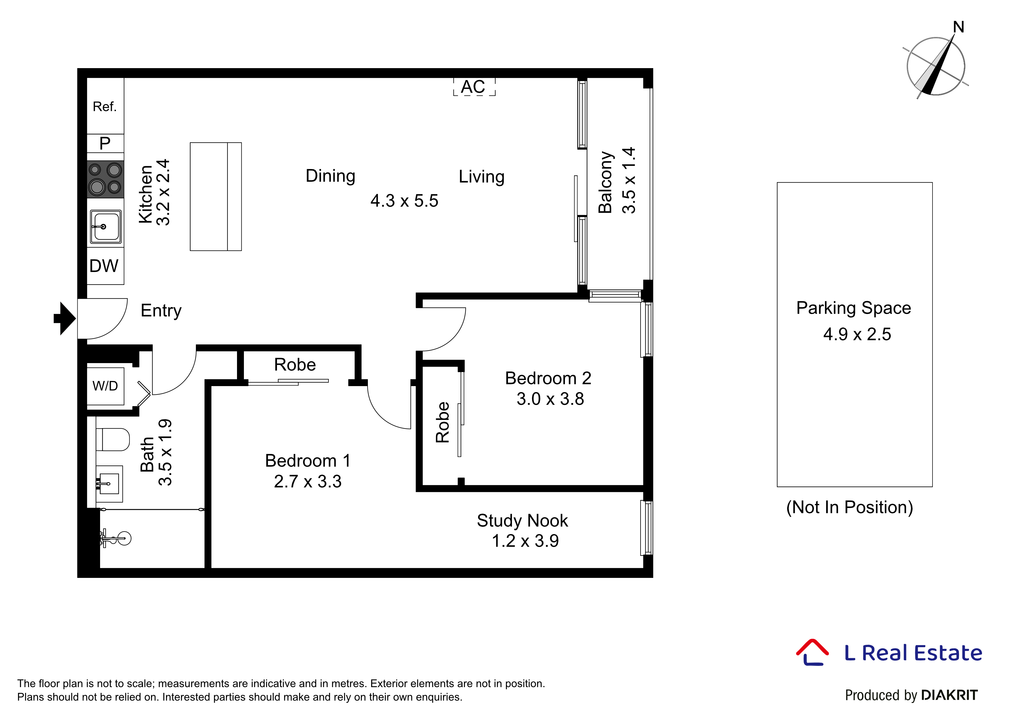 2-bedroom unit at 2202/200 Spencer Street, Melbourne, VIC 3000, Melbourne, Victoria