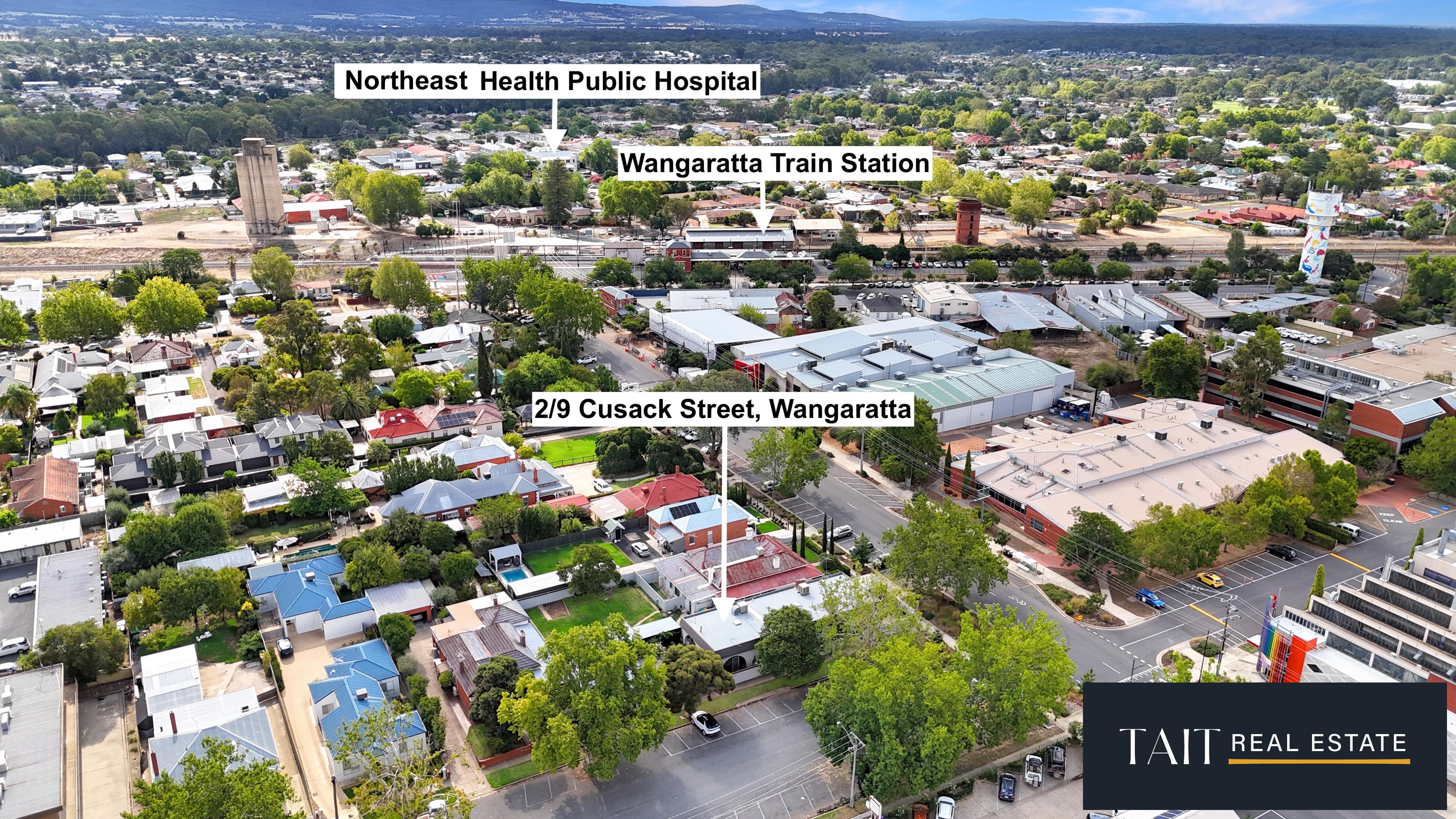 1-bedroom unit at 2/9 Cusack Street, Wangaratta, VIC 3677, Wangaratta, Victoria