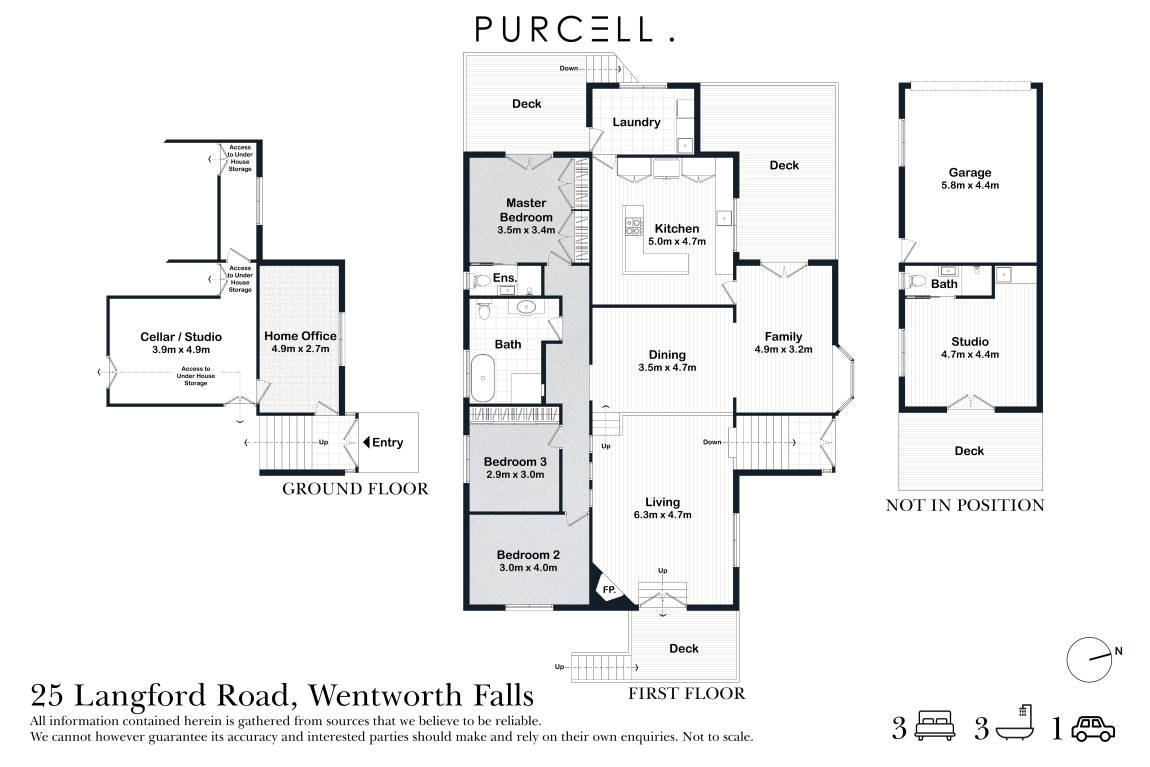4-bedroom house at 25 LANGFORD ROAD, Wentworth Falls NSW 2782, Blue Mountains, New South Wales