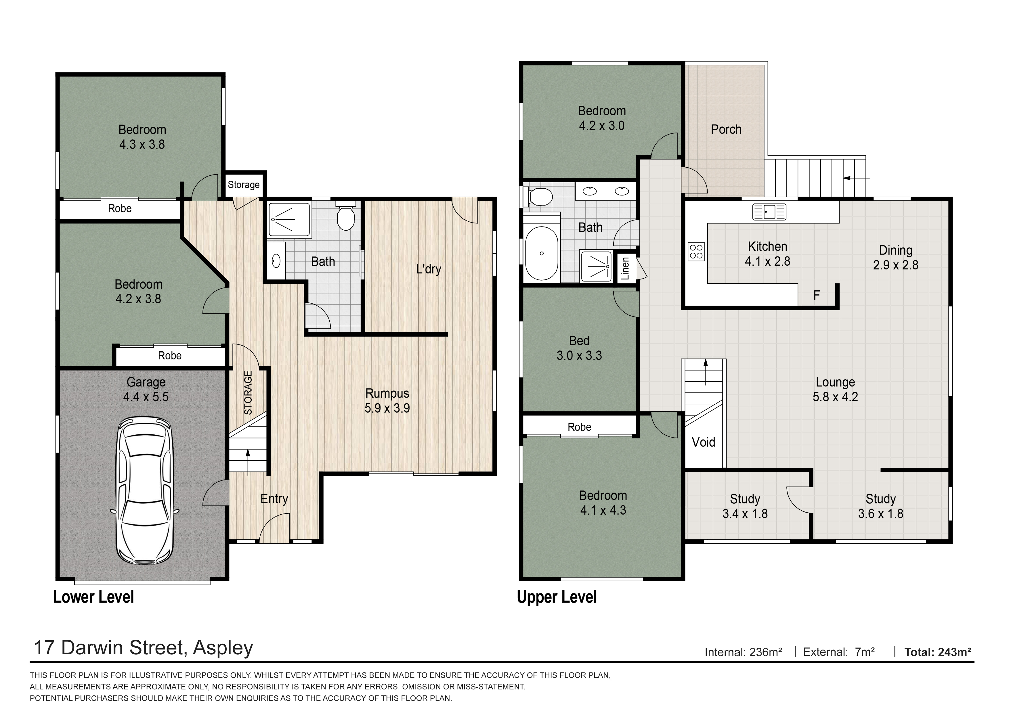 5-bedroom house at 17 Darwin Street, Aspley, QLD 4034, Brisbane, Queensland