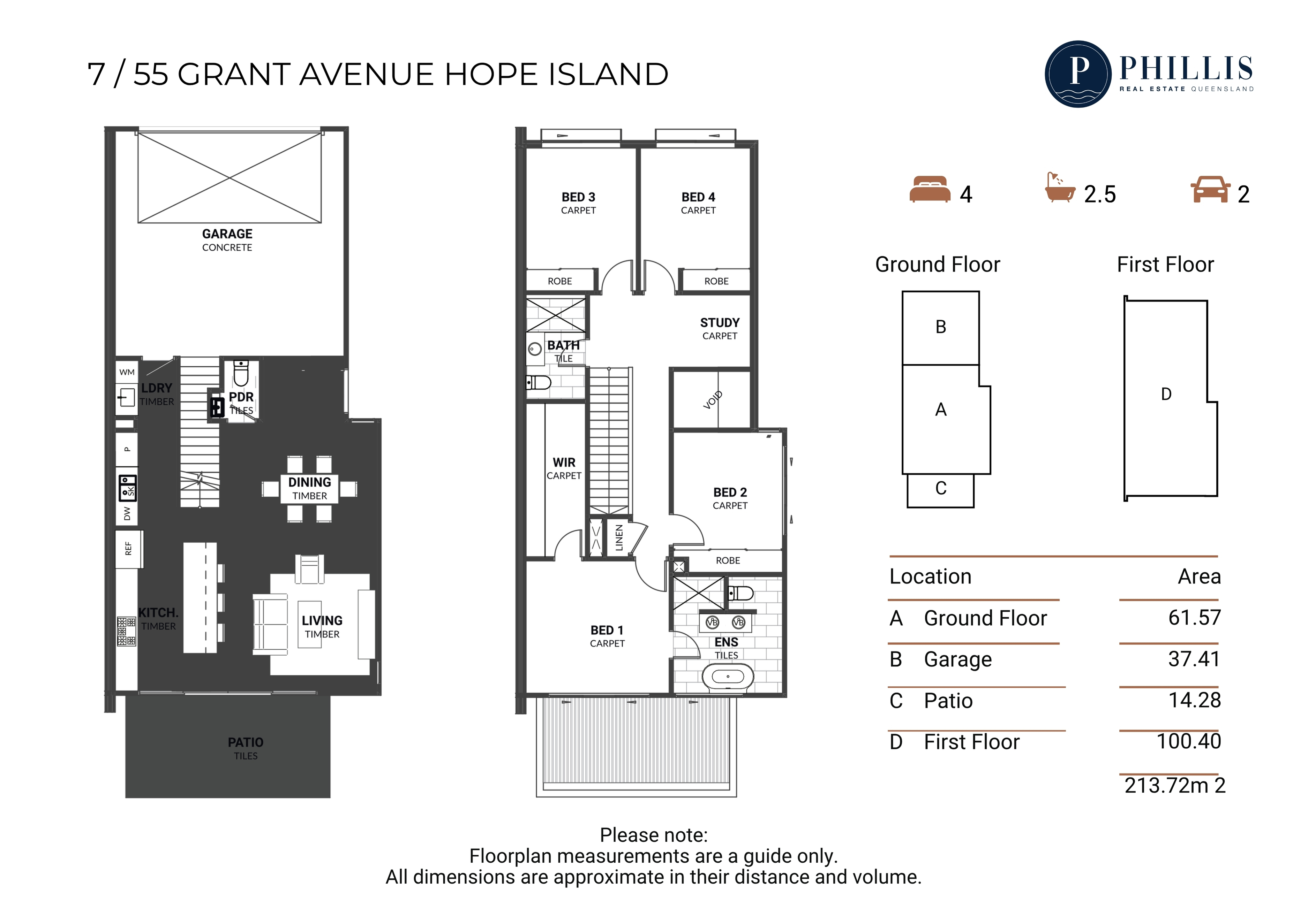 4-bedroom unit at 7/55 Grant Avenue, Hope Island, Qld, 4212, Gold Coast, Queensland