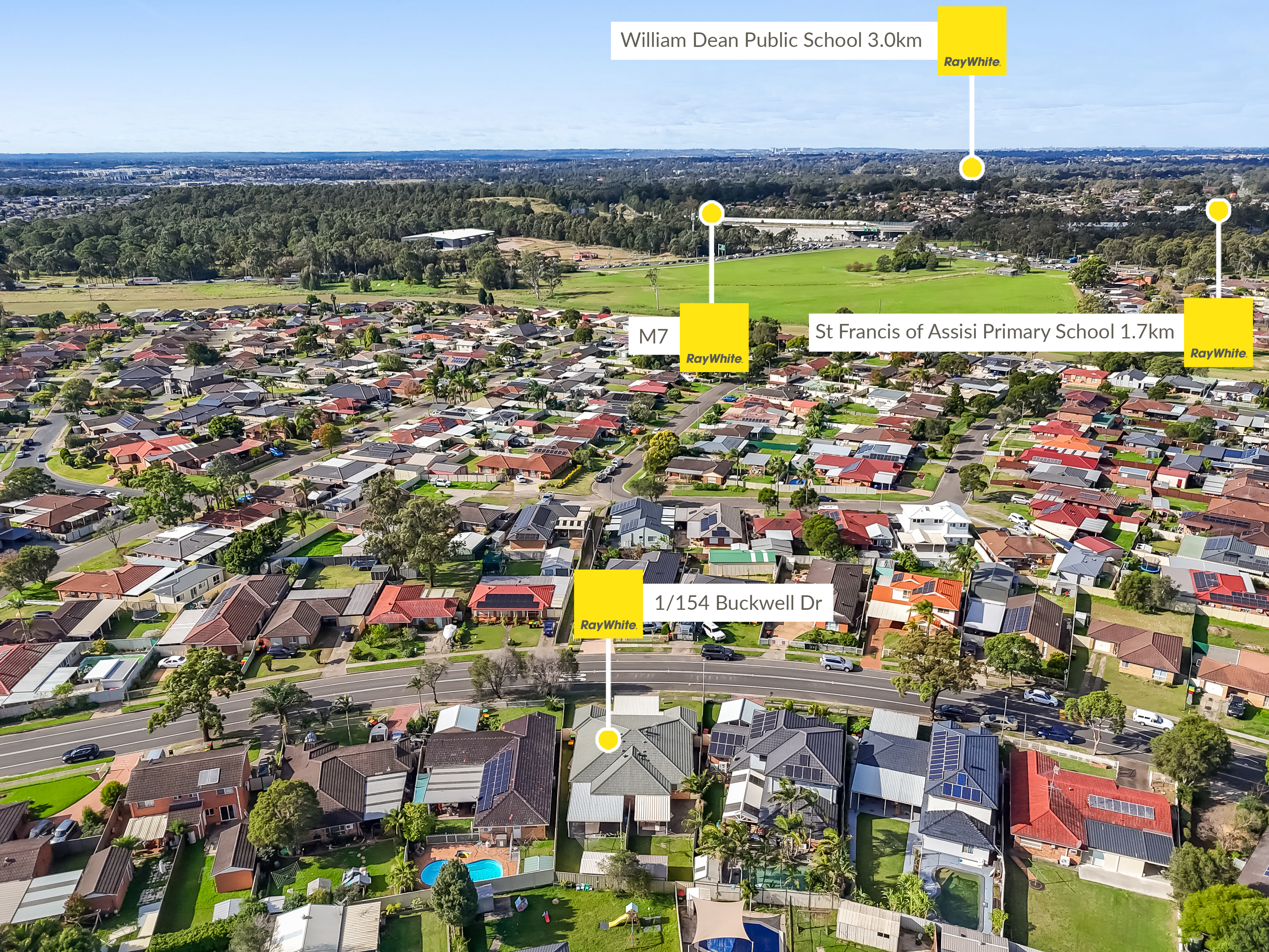 3-bedroom house at 1 154 BUCKWELL DRIVE, HASSALL GROVE NSW 2761, Blacktown, New South Wales