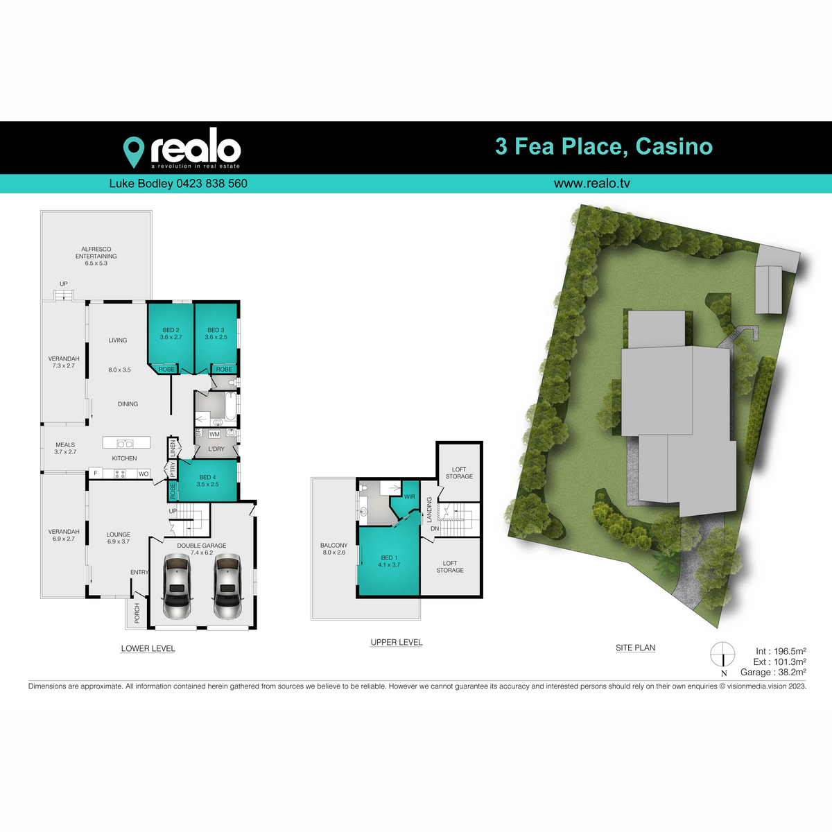 4-bedroom house at 3 Fea Place, Casino, NSW 2470, Richmond Valley, New South Wales