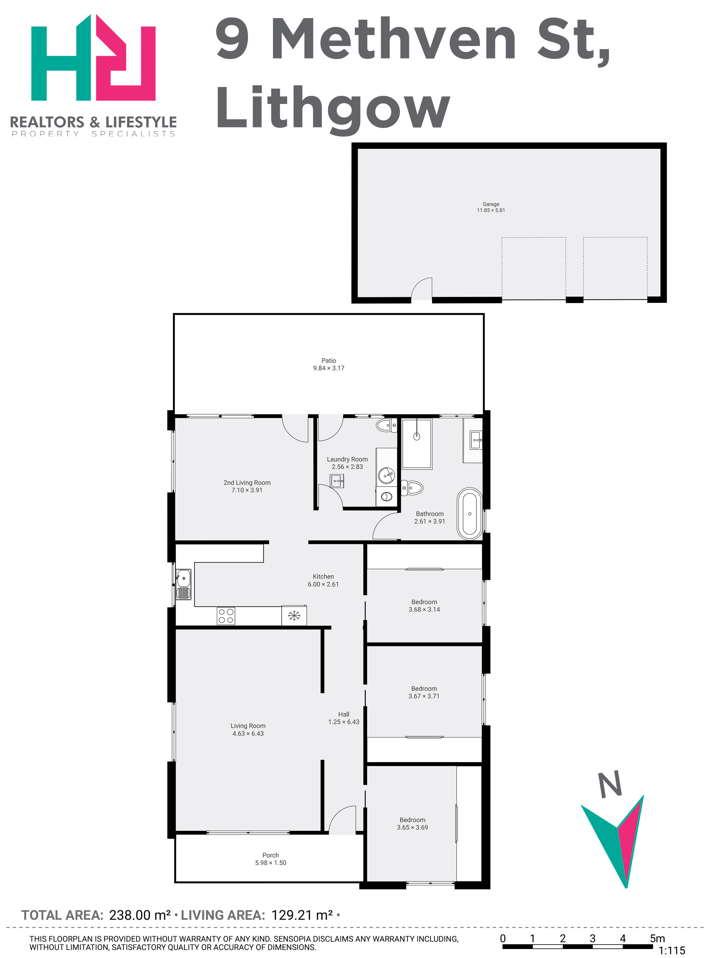 3-bedroom house at 9 METHVEN STREET, Lithgow NSW 2790, Lithgow, New South Wales