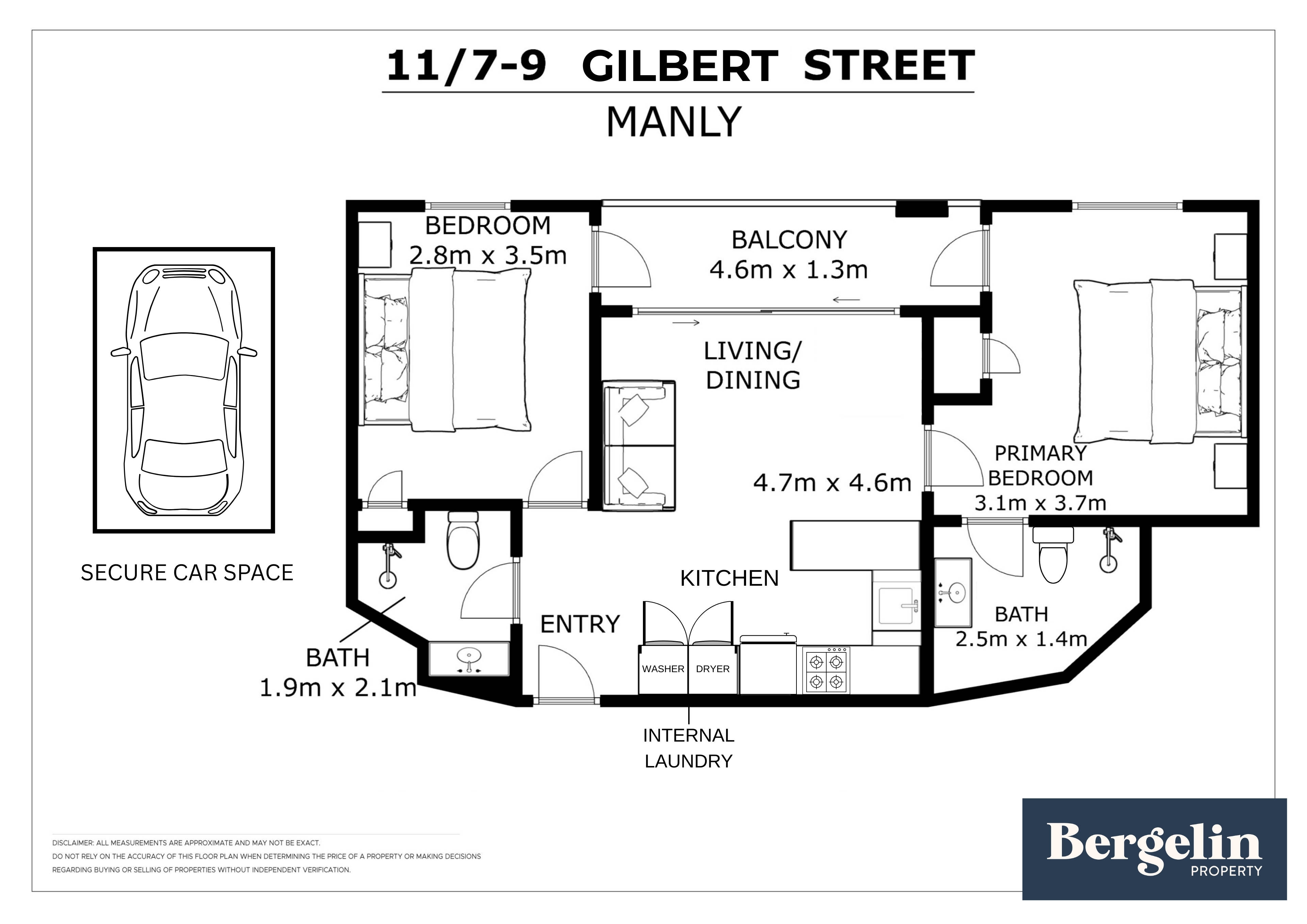 2-bedroom unit at 11/7-9 Gilbert Street, Manly, NSW 2095, Northern Beaches, New South Wales