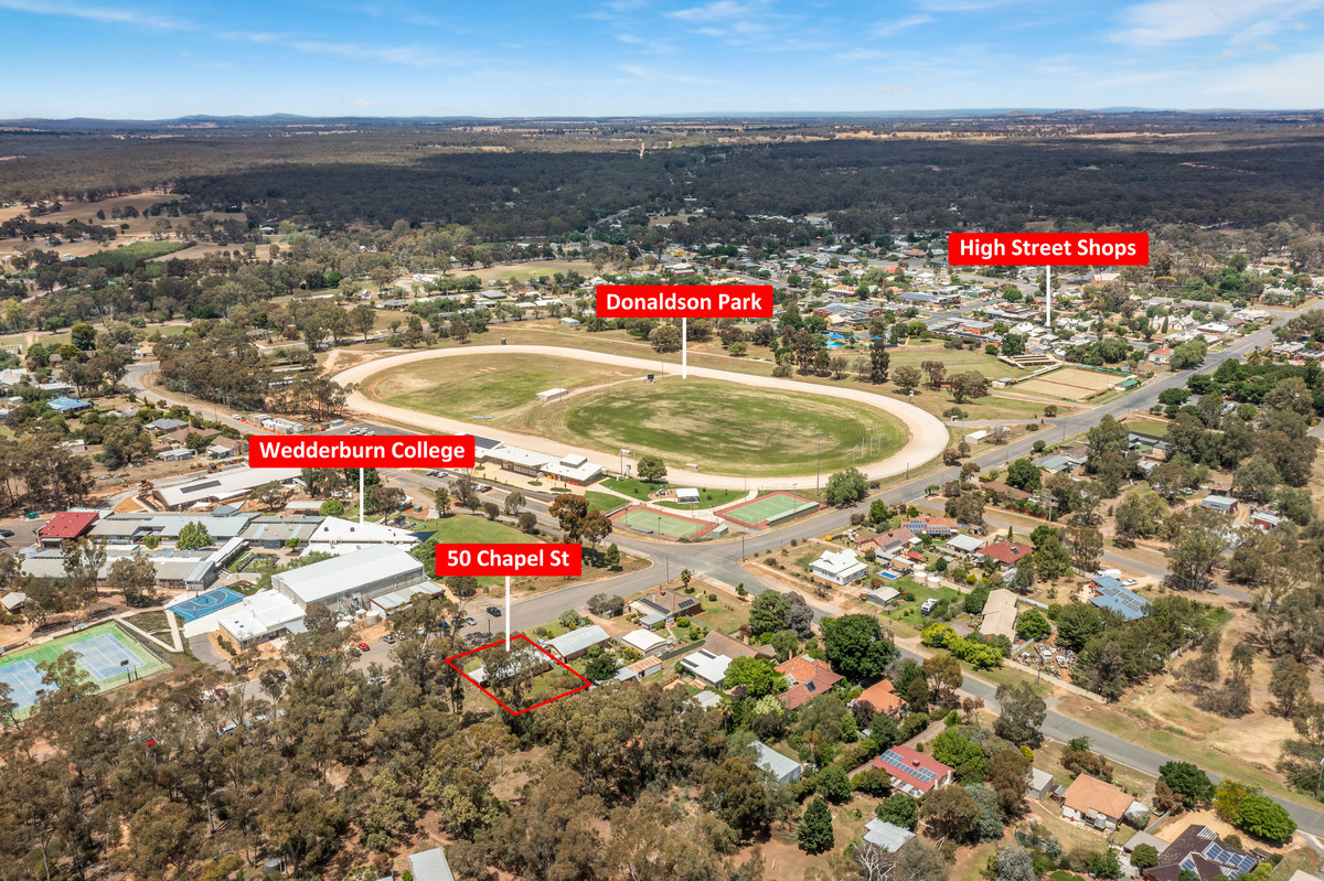 3-bedroom house at 50 Chapel Street, Wedderburn, VIC 3518, Loddon, Victoria