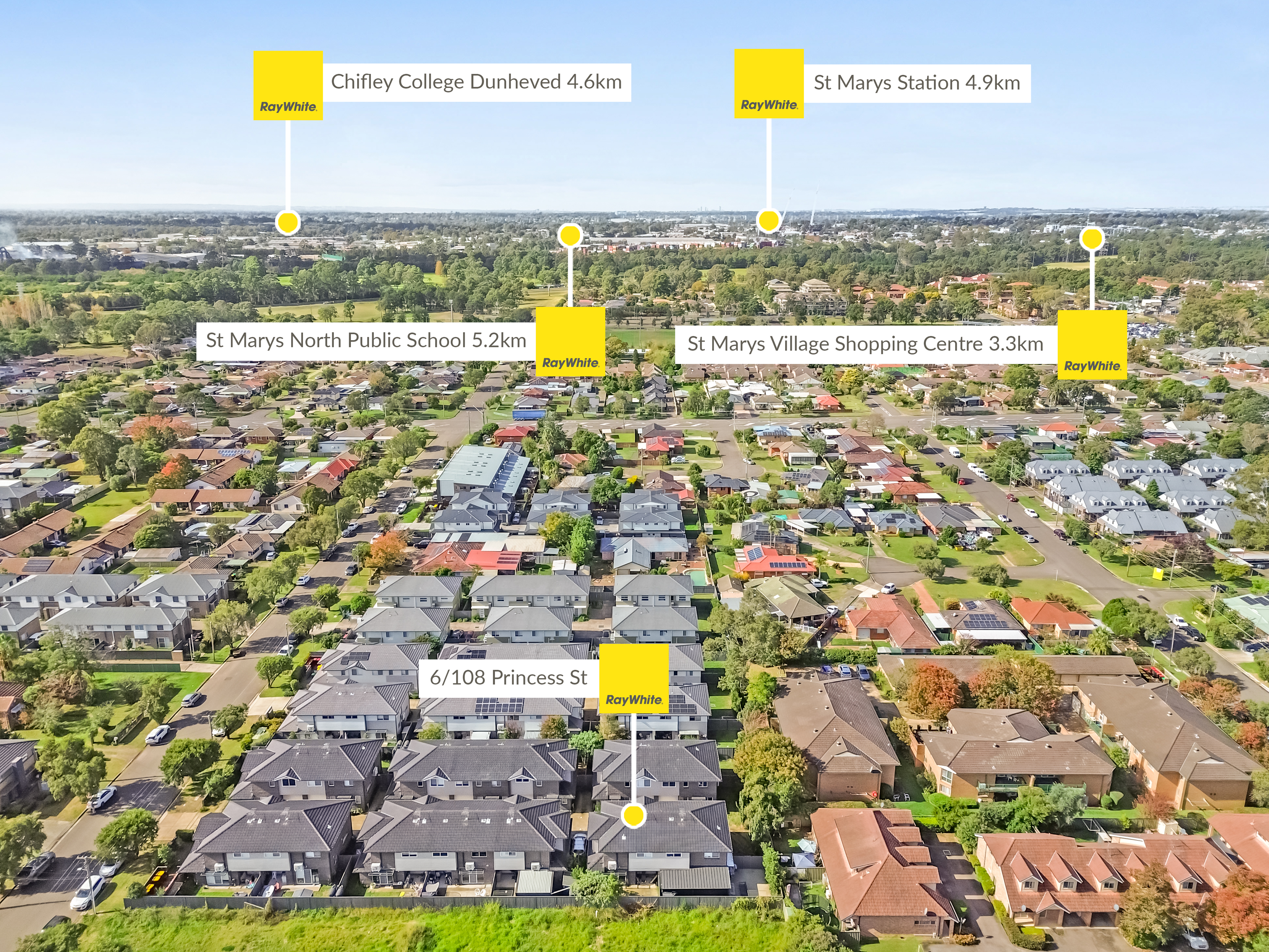 3-bedroom unit at 6 108 PRINCESS STREET, WERRINGTON NSW 2747, Penrith, New South Wales