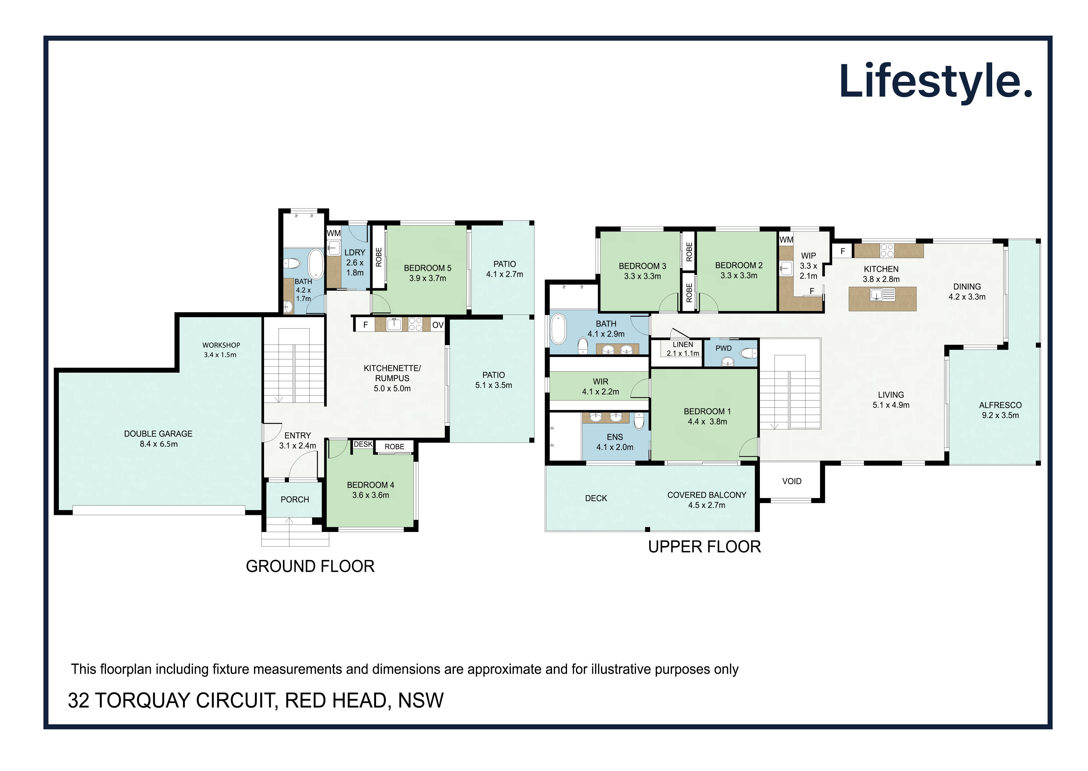 5-bedroom house at 32 Torquay Circuit, Red Head, NSW 2430, Mid-Coast, New South Wales