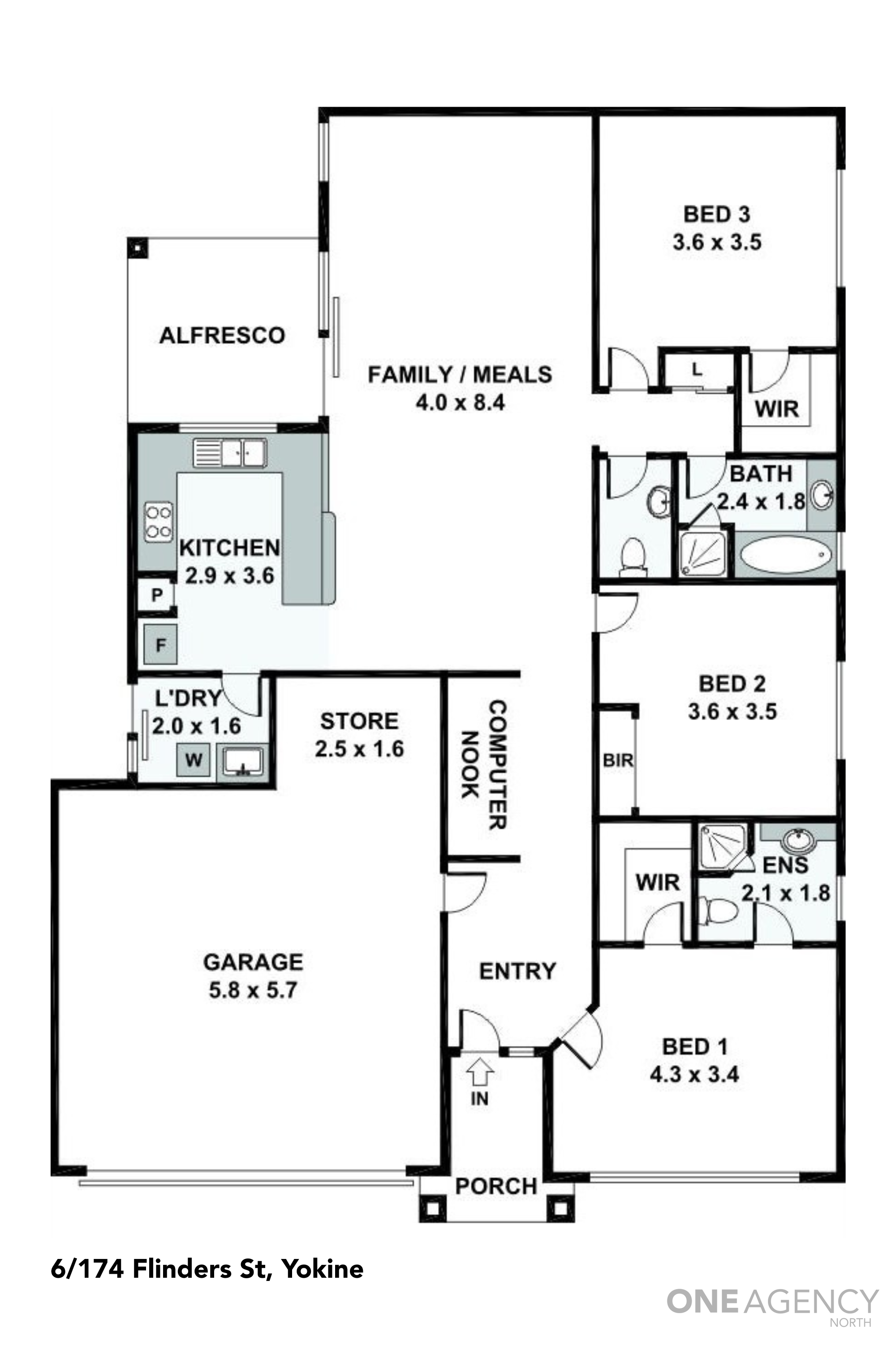 3-bedroom house at 6/174 Flinders Street, Yokine, Wa, 6060, Stirling, Western Australia