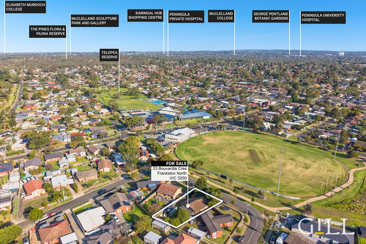 3-bedroom house at 23 BOUVARDIA CRESCENT, Frankston North VIC 3200, Frankston, Victoria