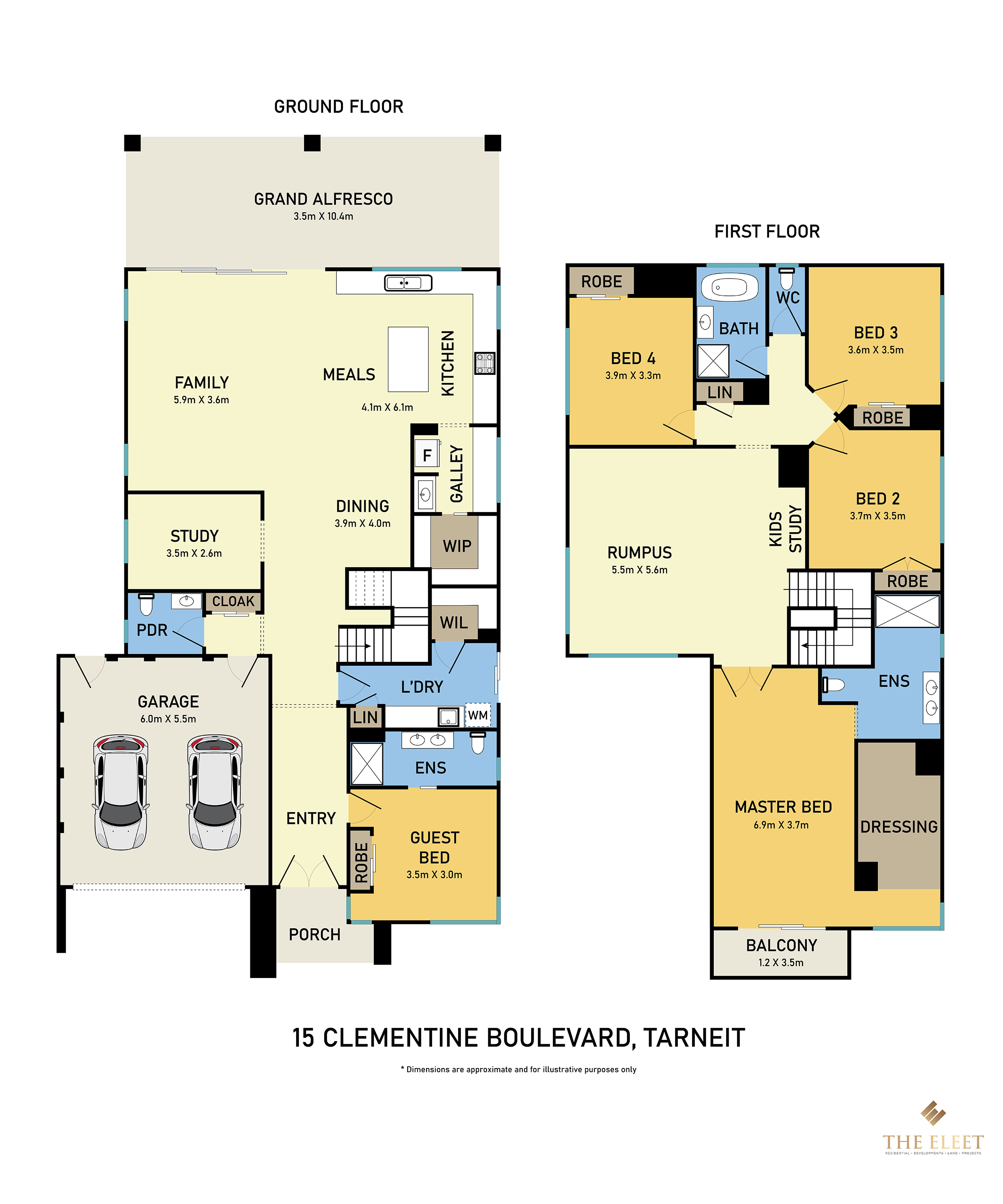 5-bedroom house at 15 CLEMENTINE BOULEVARD, Tarneit VIC 3029, Wyndham, Victoria