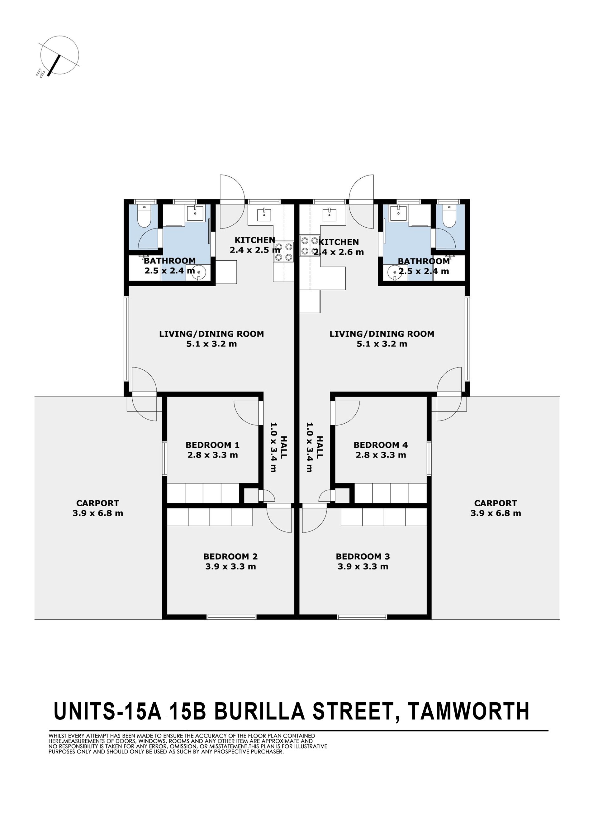 4-bedroom unit at 15 Burilla Street, South Tamworth, NSW 2340, Tamworth, New South Wales