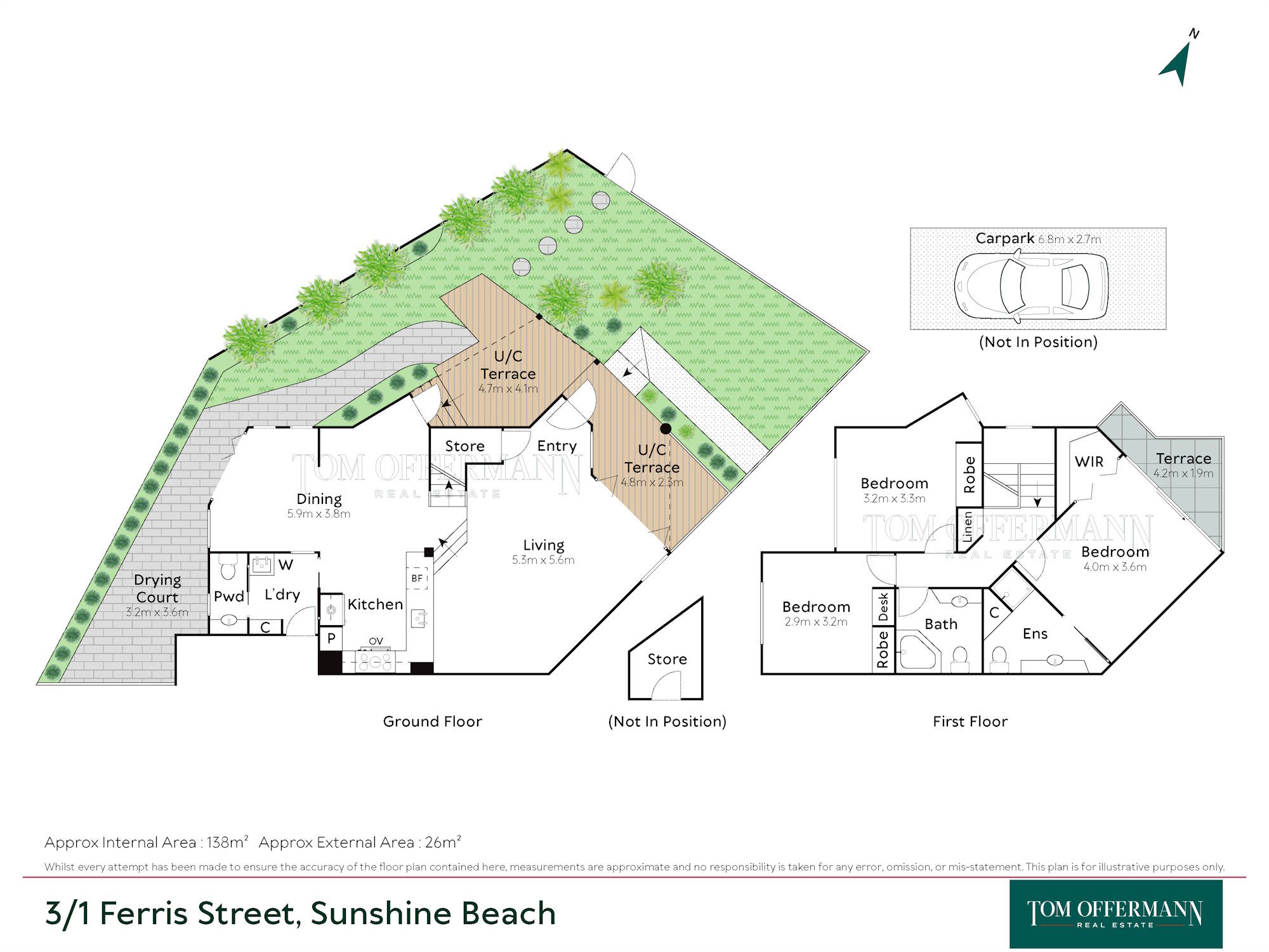 3-bedroom unit at 3 1 FERRIS STREET, SUNSHINE BEACH QLD 4567, Noosa, Queensland