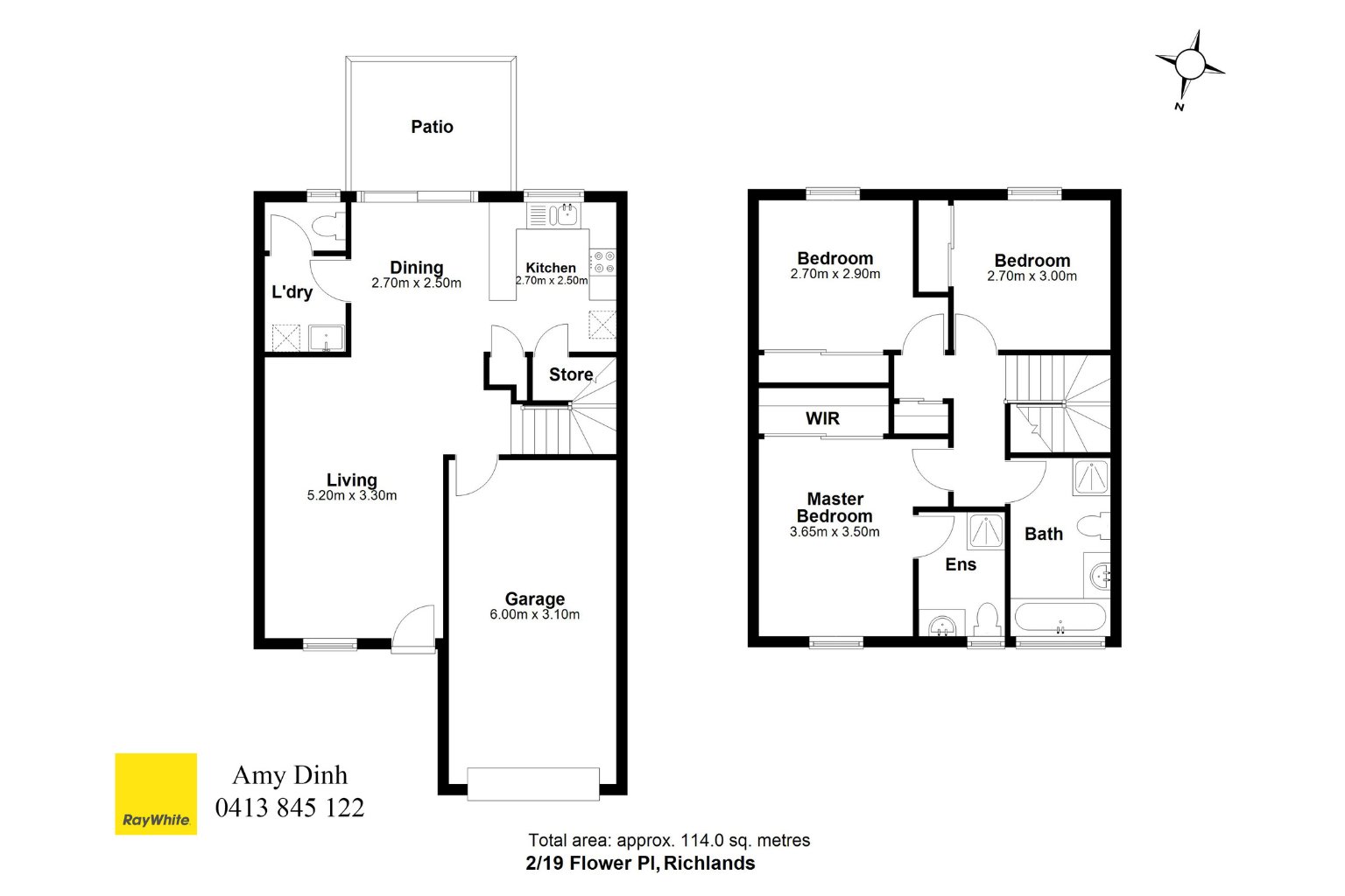 3-bedroom house at 2/19 Flower Place, Richlands, QLD 4077, , Queensland