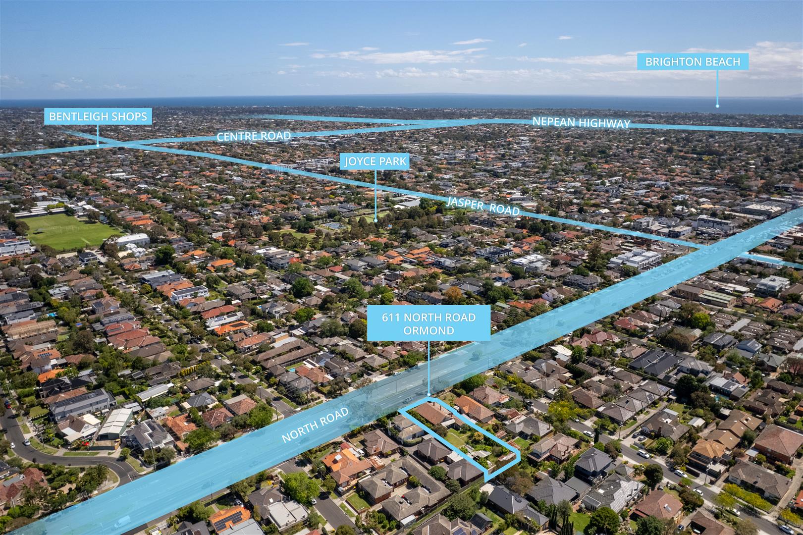 3-bedroom house at 611 NORTH ROAD, Ormond VIC 3204, Glen Eira, Victoria