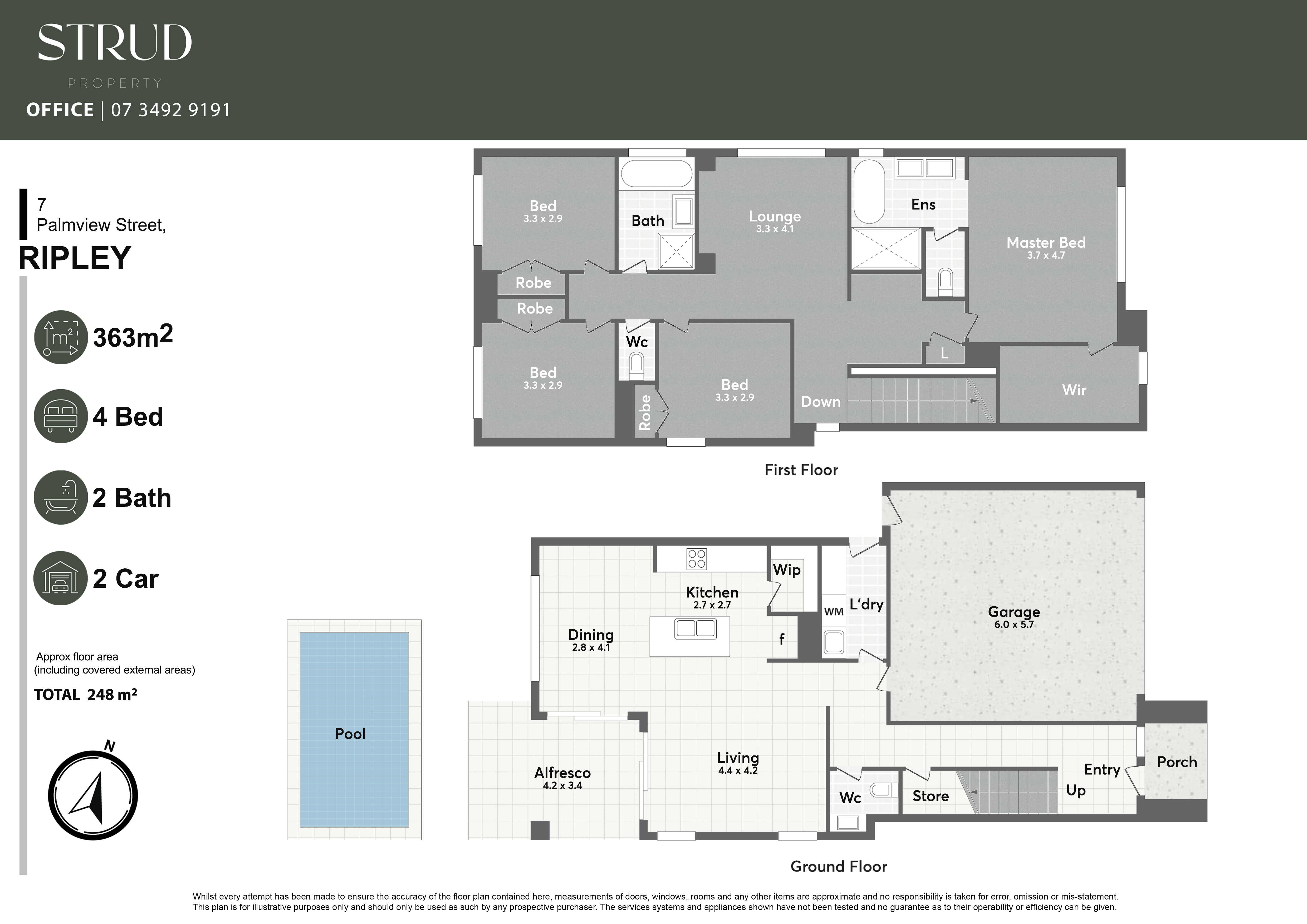 4-bedroom house at 7 PALMVIEW STREET, Ripley QLD 4306, Ipswich, Queensland