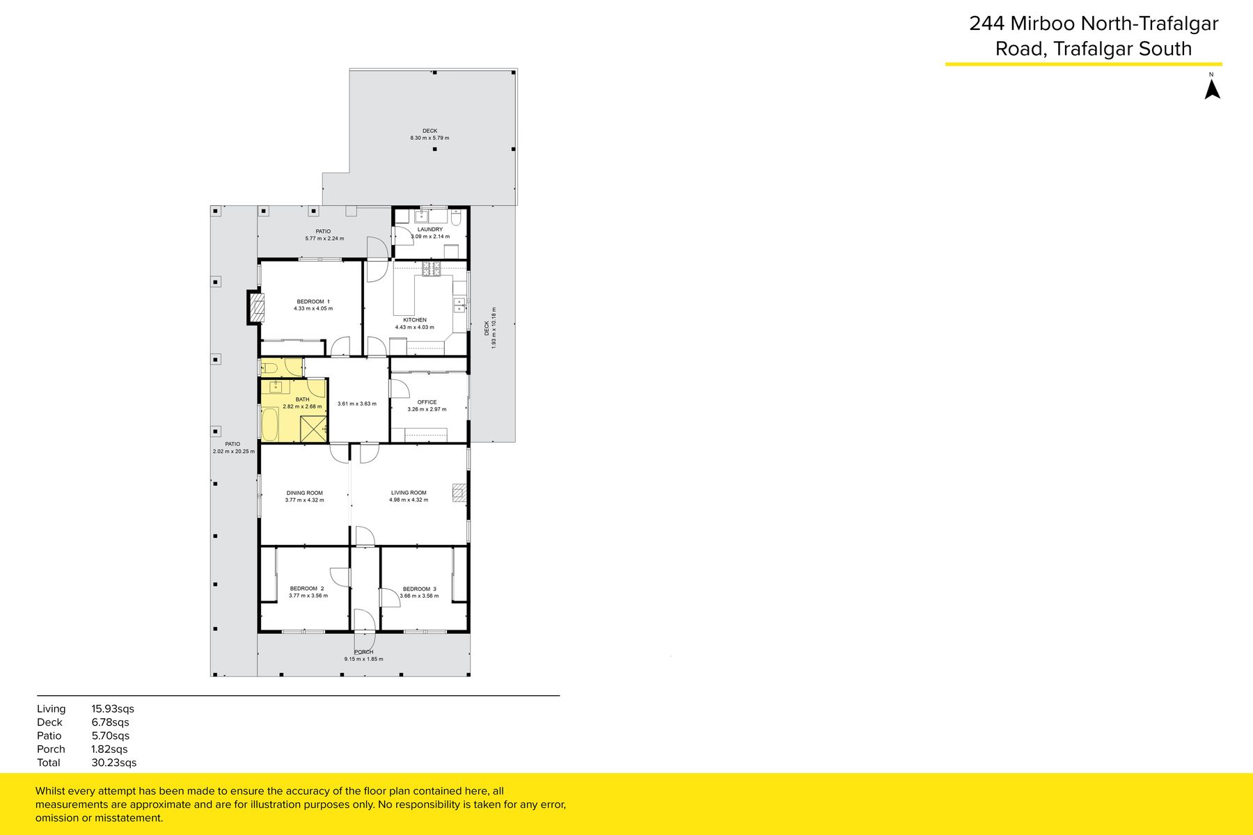 4-bedroom house at 244 Mirboo North-Trafalgar Road, Trafalgar South, VIC 3824, Baw Baw, Victoria