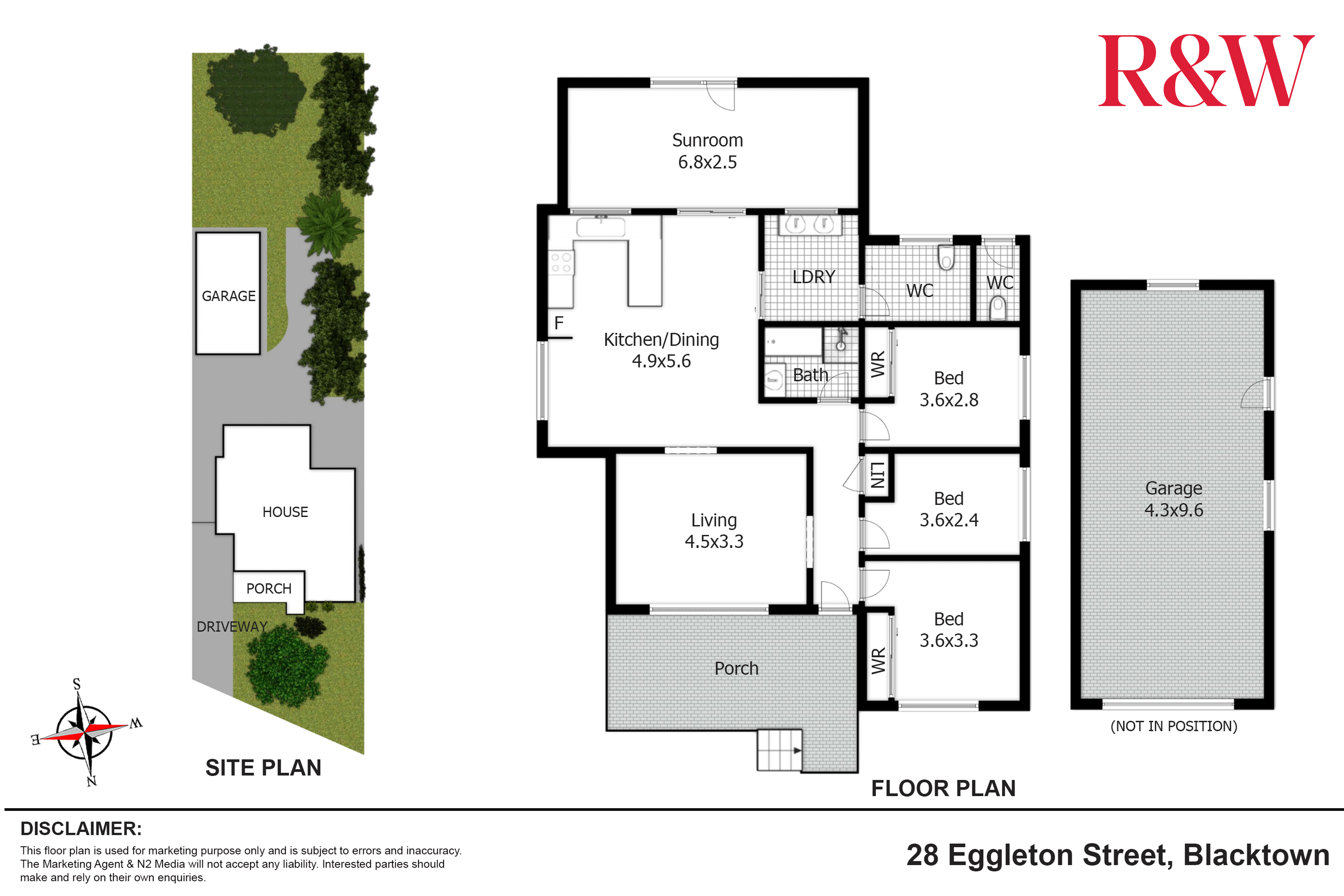 3-bedroom house at 28 EGGLETON STREET, Blacktown NSW 2148, Blacktown, New South Wales