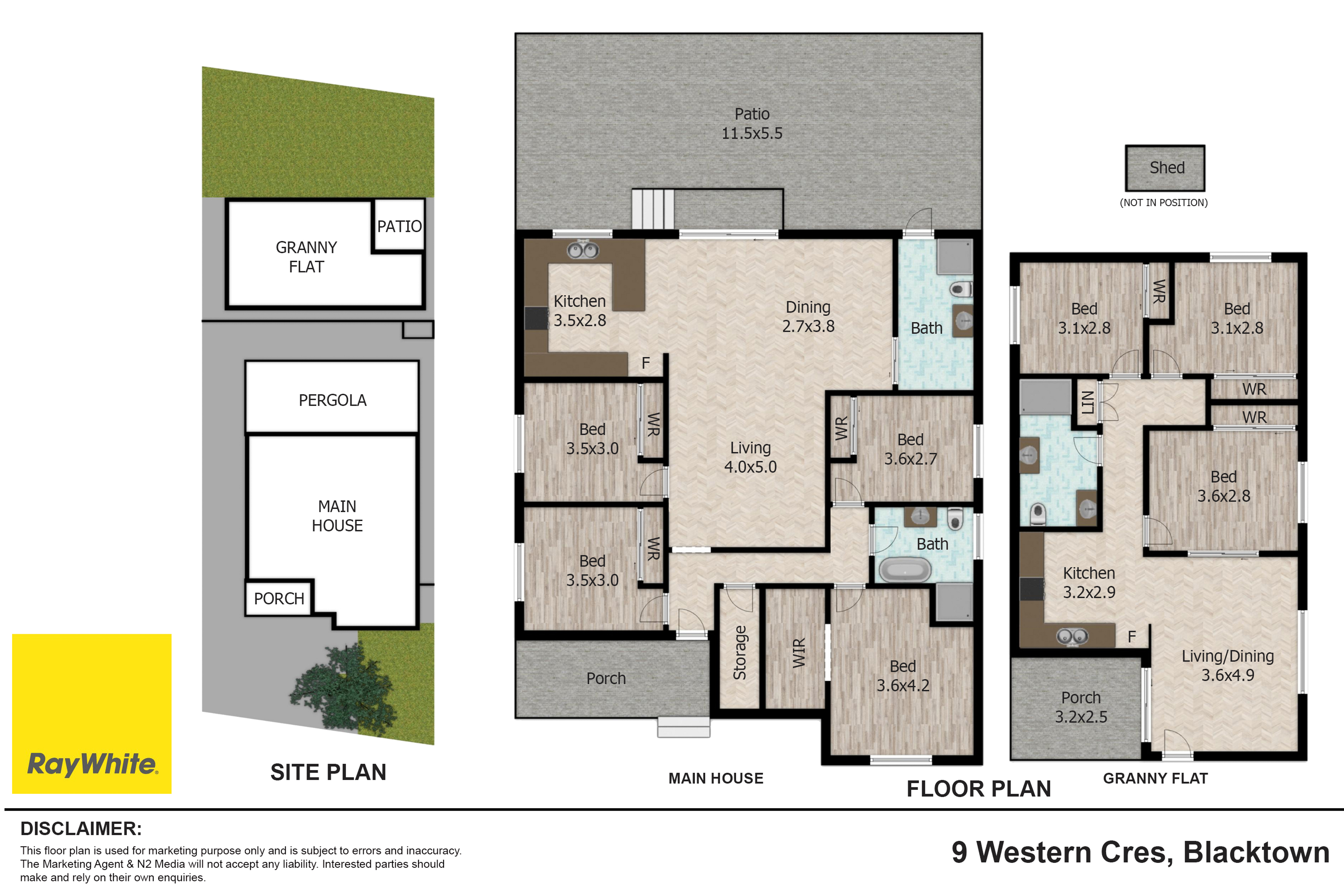 7-bedroom house at 9 Western Crescent, Blacktown, NSW 2148, Blacktown, New South Wales