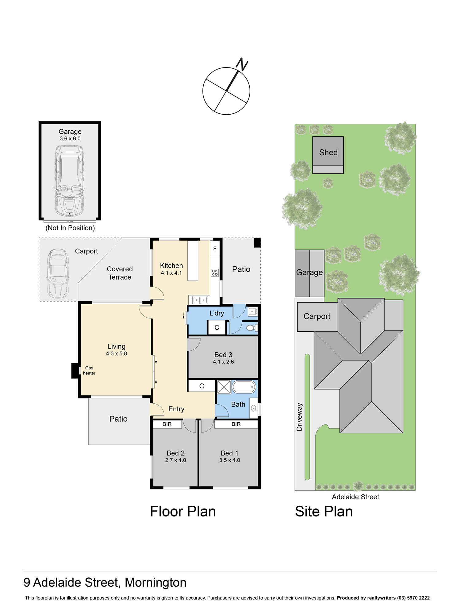 3-bedroom house at 9 Adelaide Street, Mornington, VIC 3931, Mornington Peninsula, Victoria