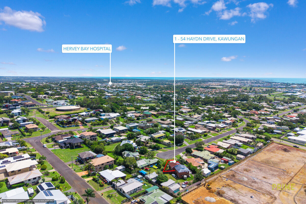 3-bedroom unit at 1/54 Haydn Drive, Kawungan, QLD 4655, Fraser Coast, Queensland