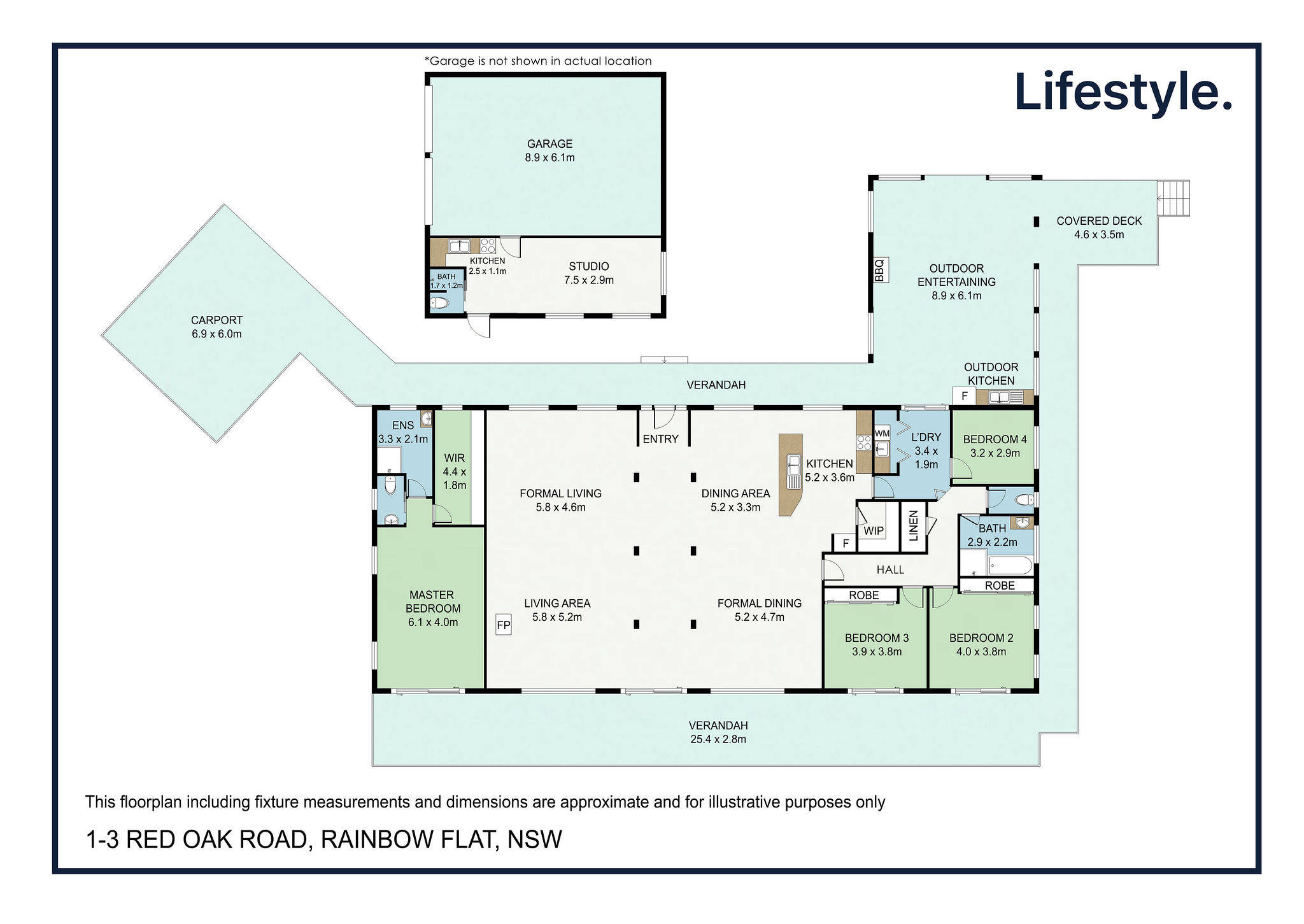 4-bedroom house at 1-3 Red Oak Road, Rainbow Flat, NSW 2430, Mid-Coast, New South Wales
