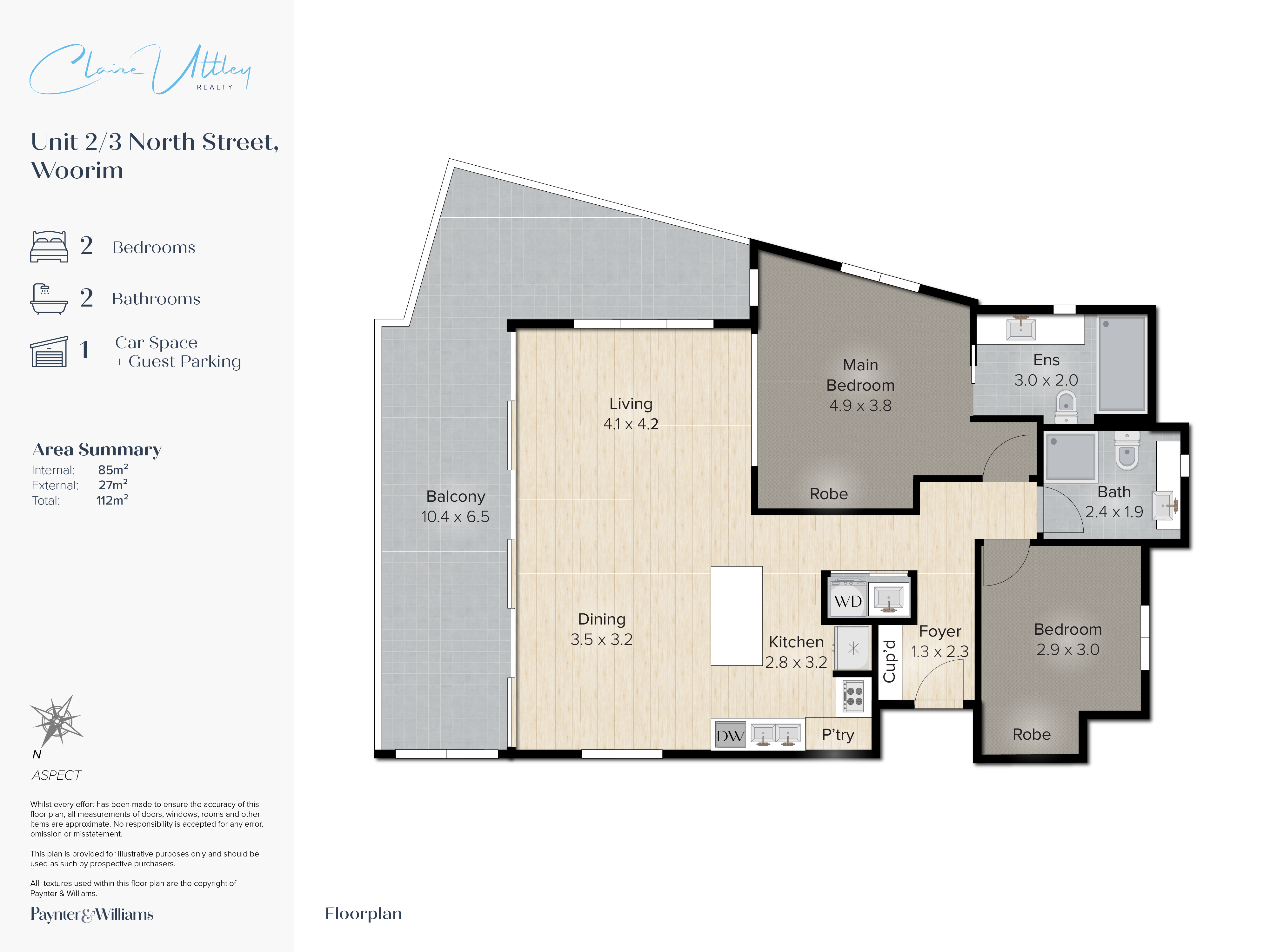 2-bedroom unit at 2/3-9 North Street, Woorim, QLD 4507, Moreton Bay, Queensland