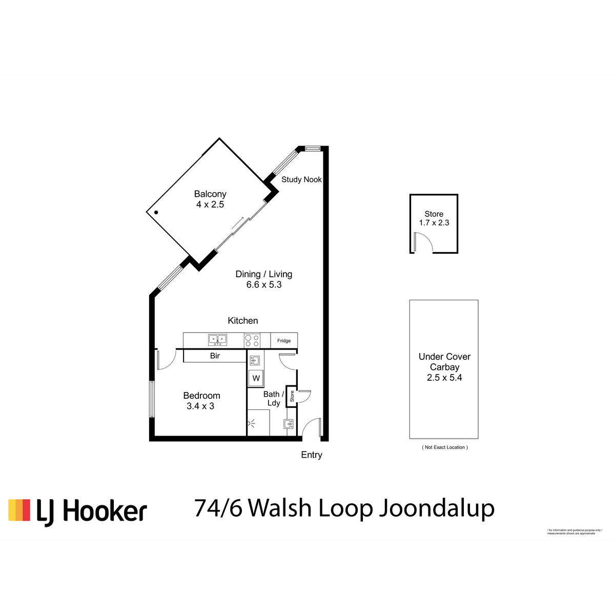1-bedroom unit at 74 6 WALSH LOOP, JOONDALUP WA 6027, Joondalup, Western Australia
