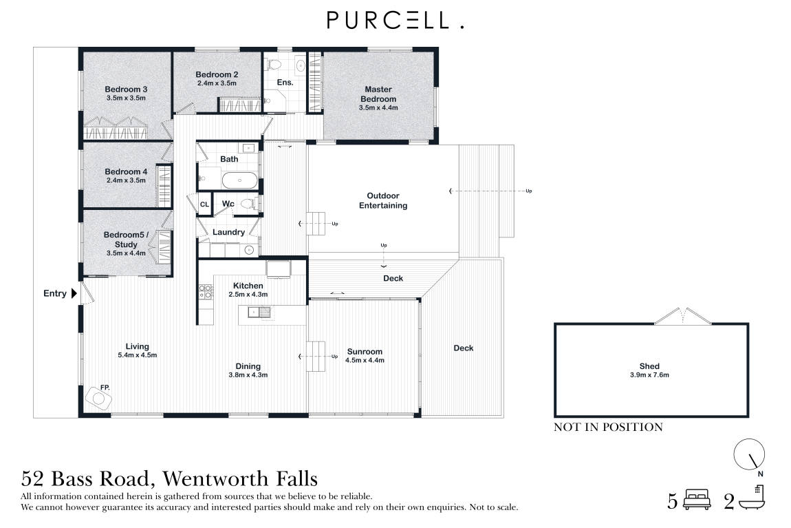 5-bedroom house at 52 Bass Road, Wentworth Falls, Nsw, 2782, Blue Mountains, New South Wales