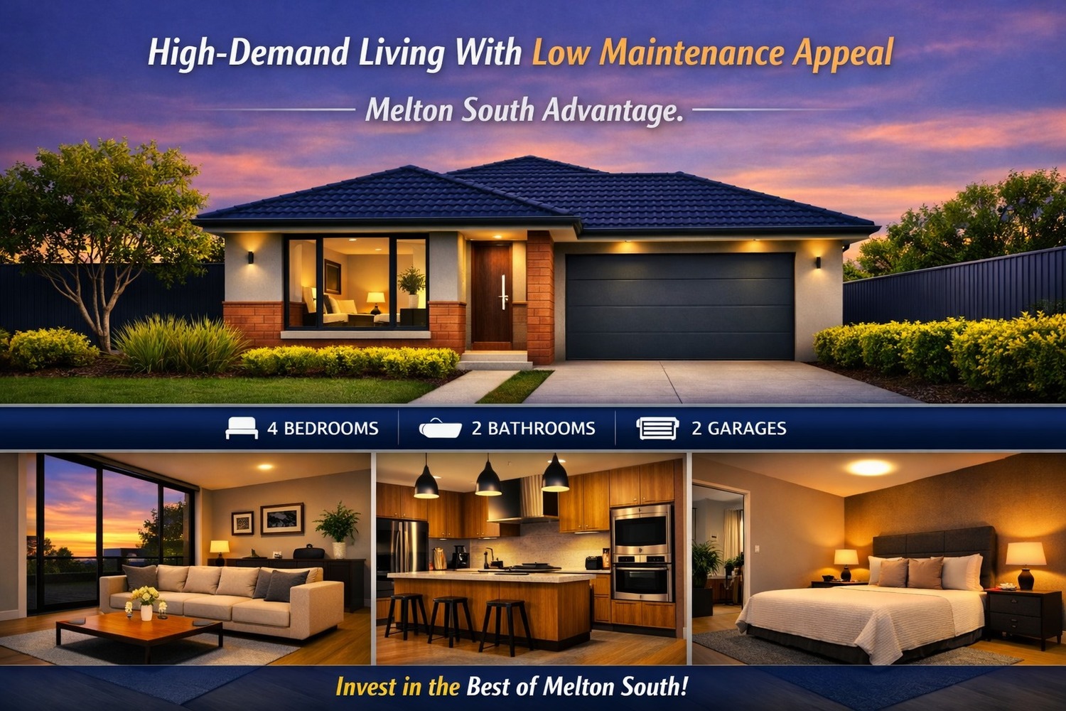 4-bedroom house at 1603 Ikara Close, Melton South, Vic, 3338, Melton, Victoria